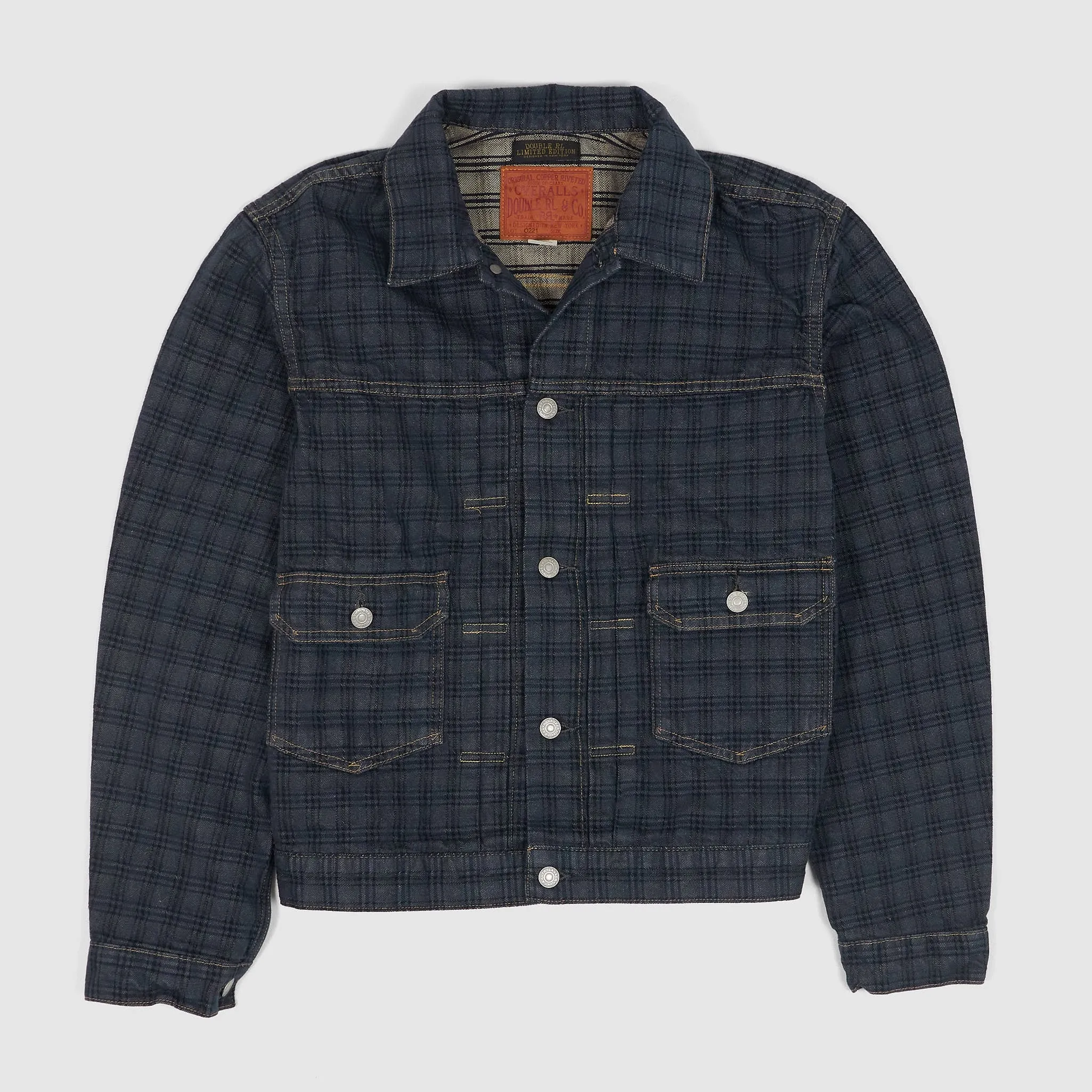 Double RL Type 2 Denim Jacquard Jacket Limited Edition sold by DeeCee style