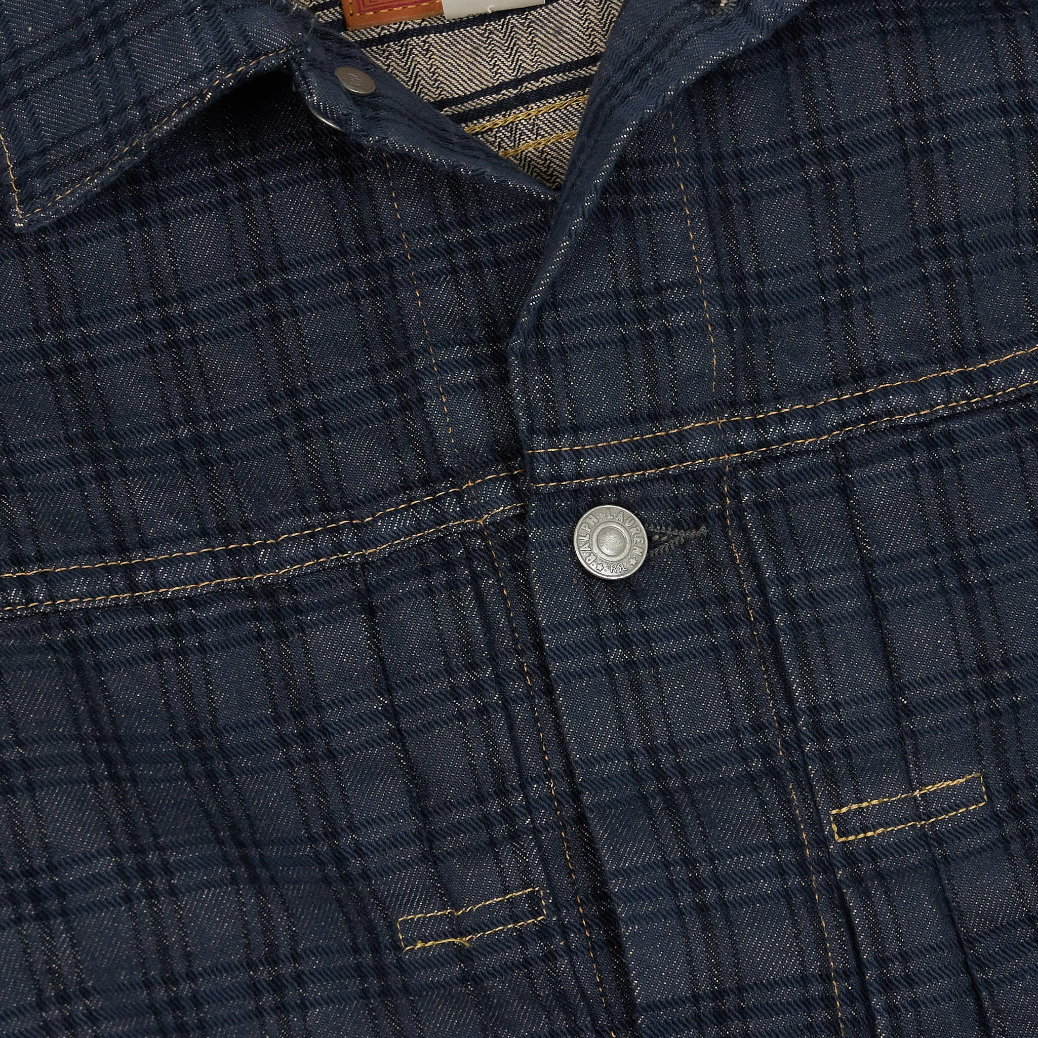 Double RL Type 2 Denim Jacquard Jacket Limited Edition sold by DeeCee style product image thumbnail 4
