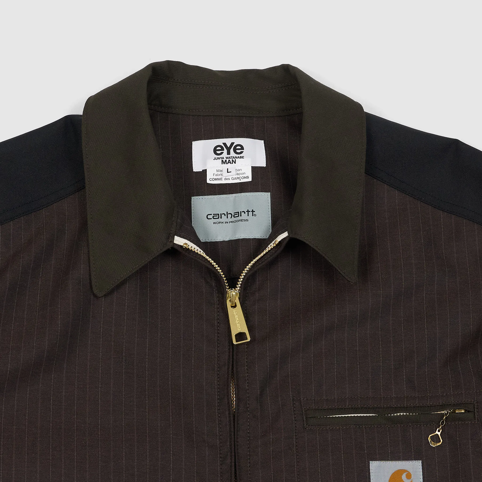 Junya Watanabe MAN x Carhartt Pinstripe Work Jacket sold by DeeCee style product image thumbnail 4