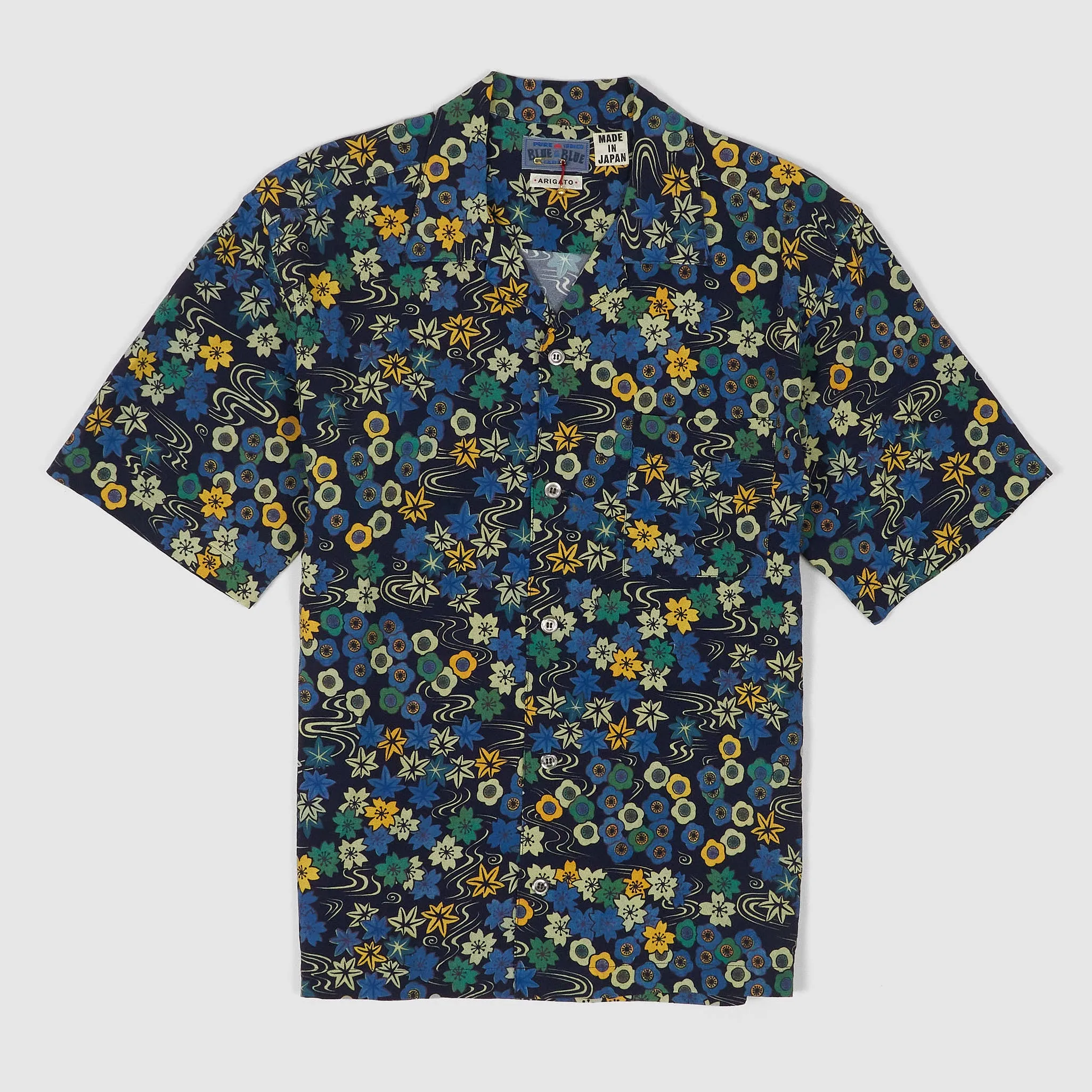 Blue Blue Japan Aloha Short Sleeve Sakura Shirt sold by DeeCee style product image thumbnail 5