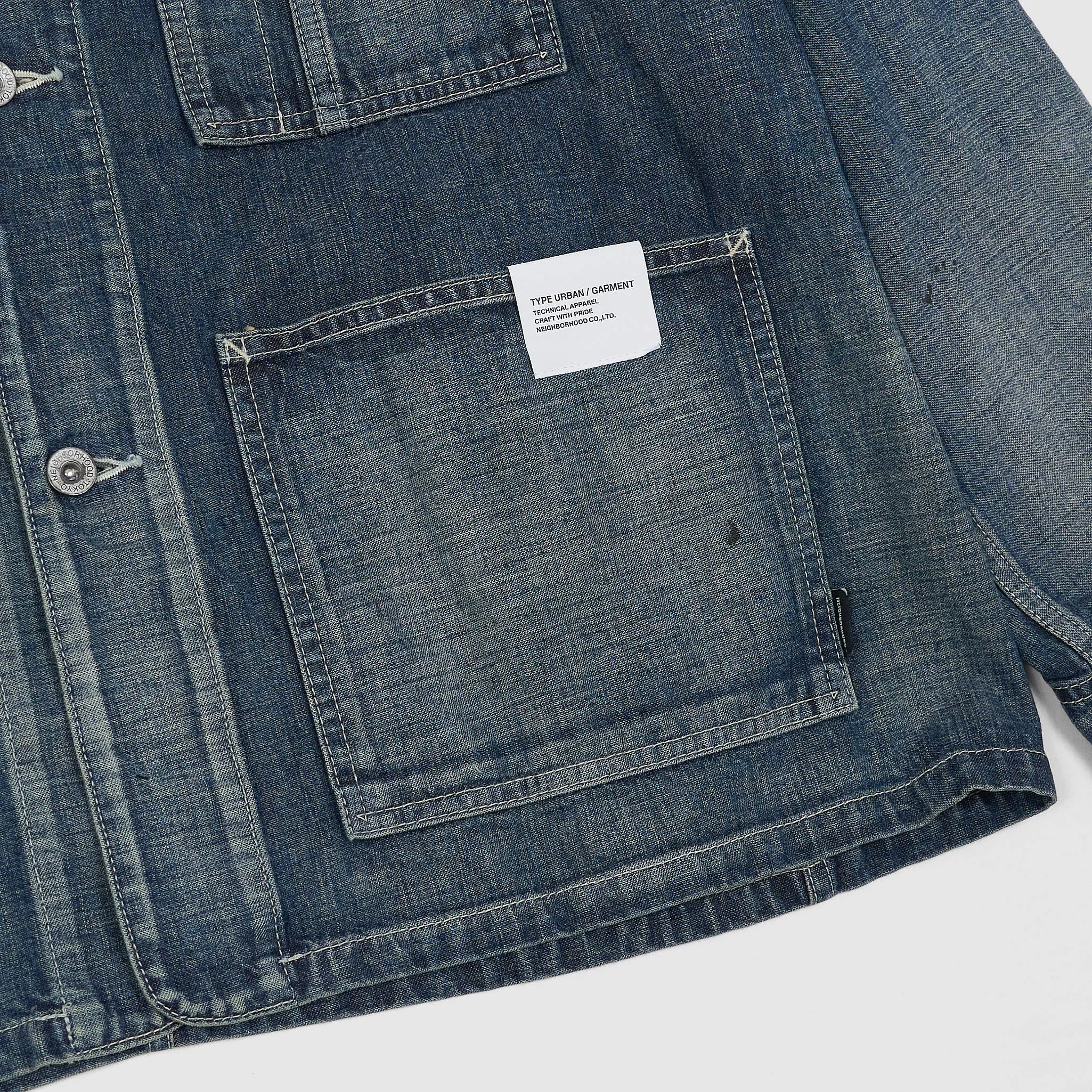 Neighborhood Denim Chore Work Jacket sold by DeeCee style product image thumbnail 4