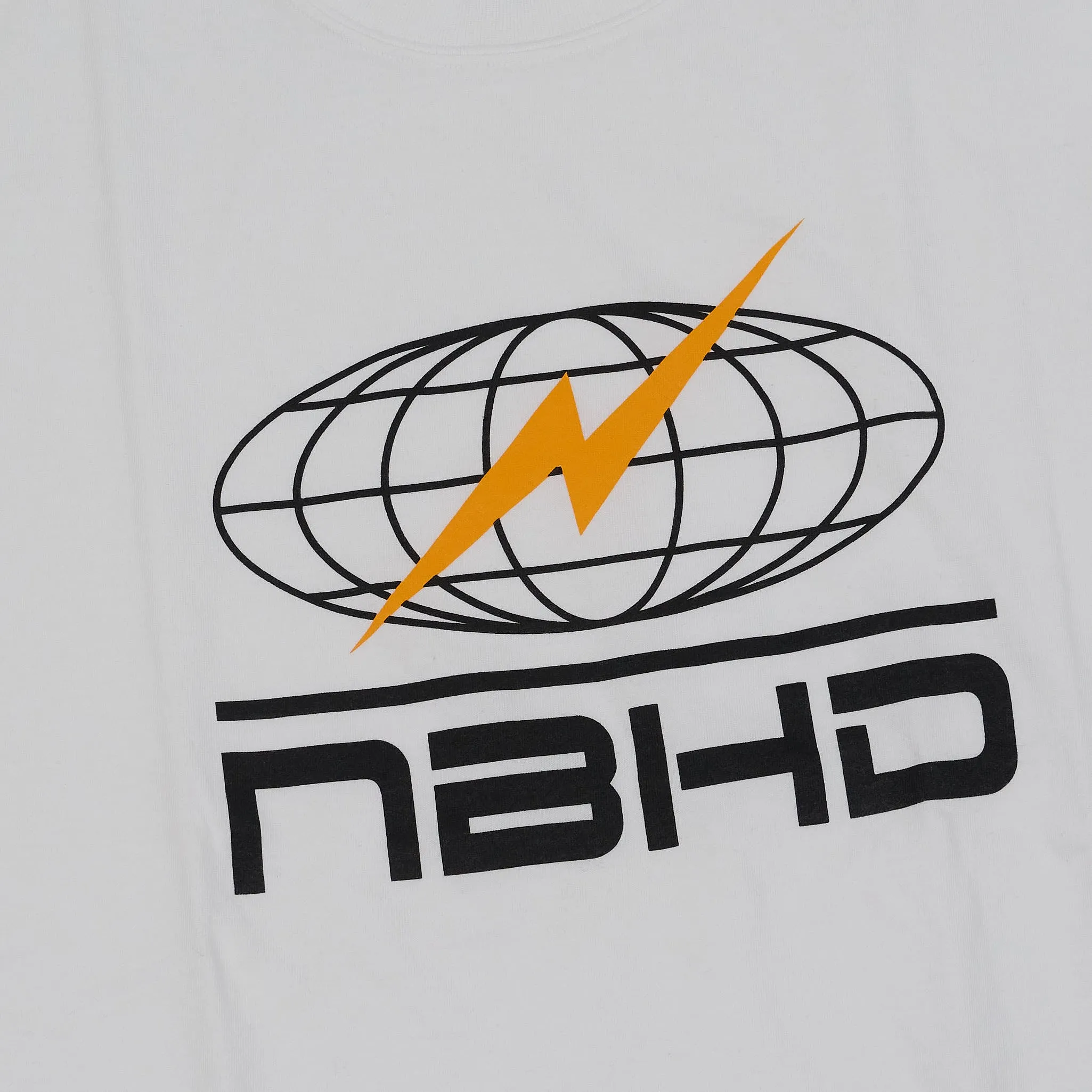 Neighborhood Short Sleeve Global Flash Medium Weight Cotton Crew Neck T-Shirt sold by DeeCee style product image thumbnail 3