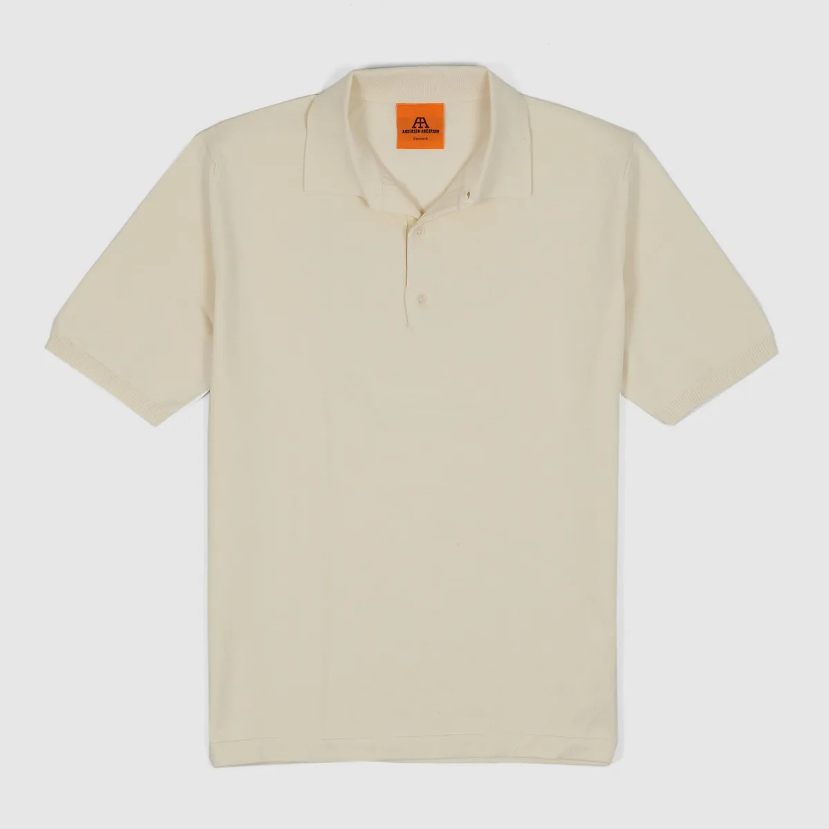 Andersen Andersen Short Sleeve Organic Cotton Polo Shirt sold by DeeCee style