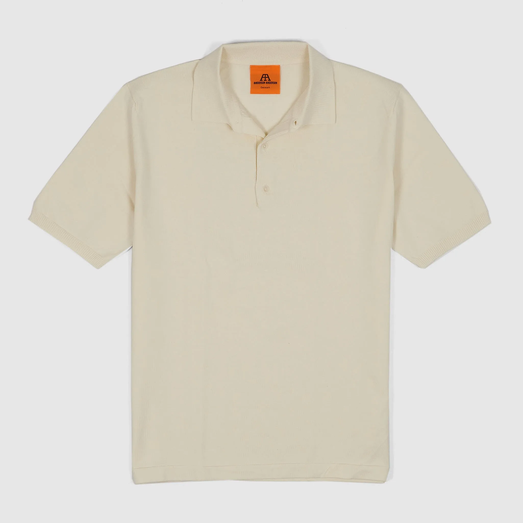 Andersen Andersen Short Sleeve Organic Cotton Polo Shirt sold by DeeCee style