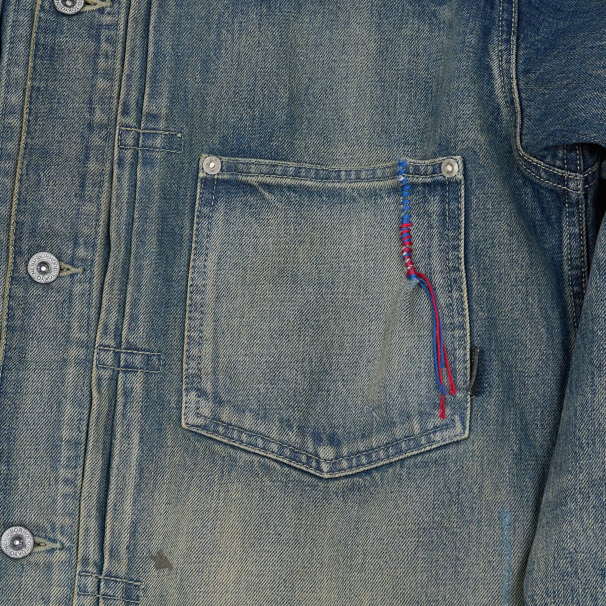 Neighborhood Denim Savage Typed 1 Denim Jacket sold by DeeCee style product image thumbnail 5