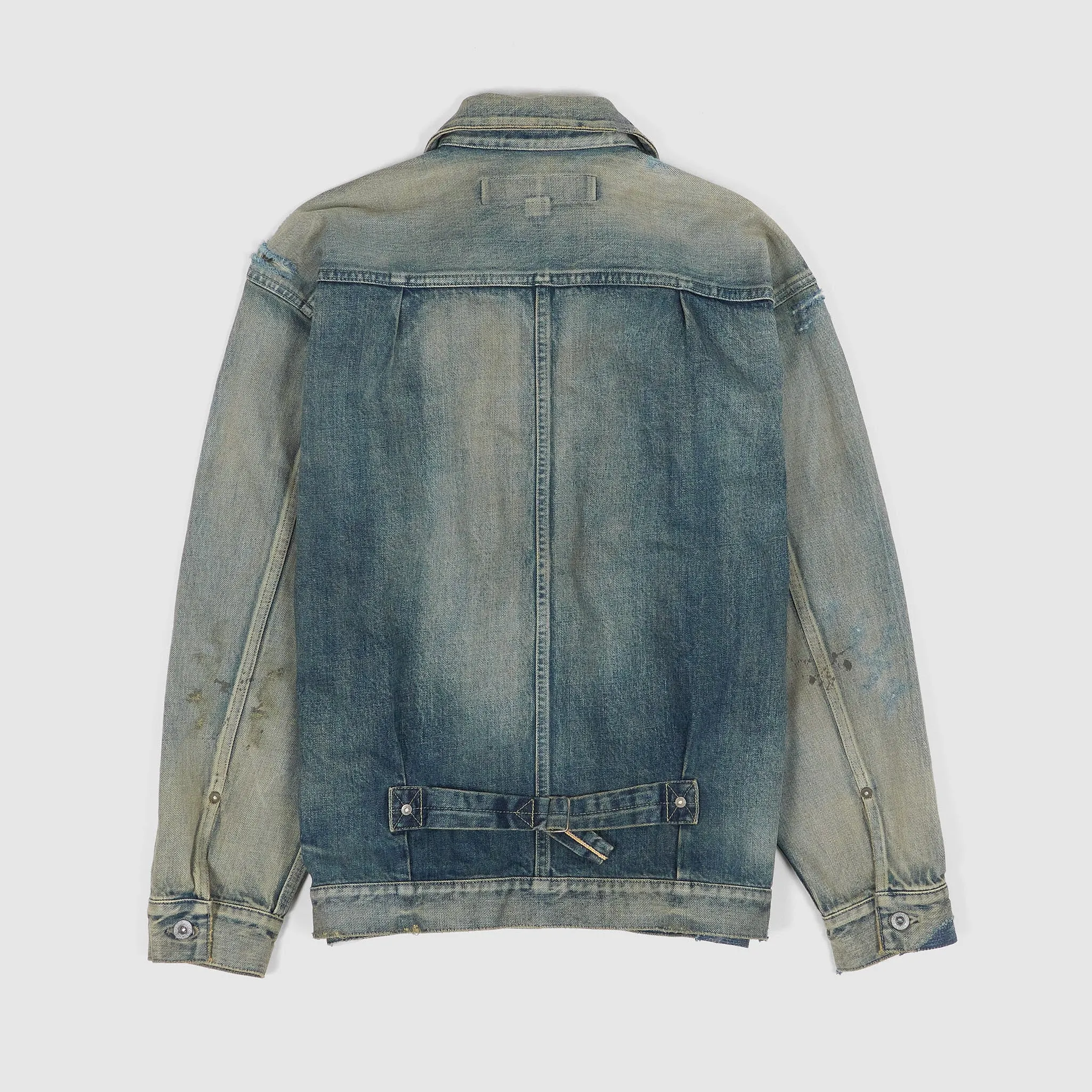 Neighborhood Denim Savage Typed 1 Denim Jacket sold by DeeCee style product image thumbnail 2
