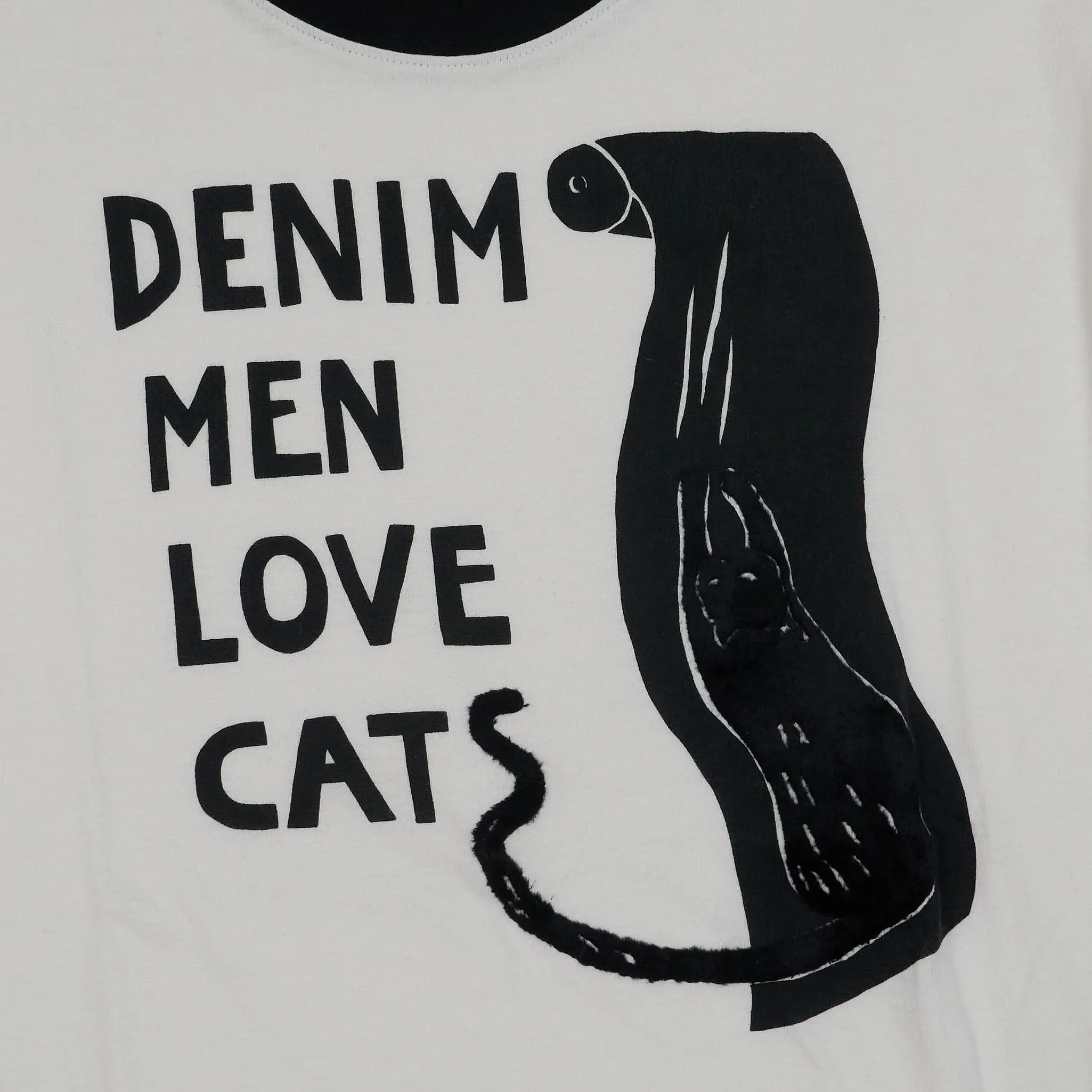 Kapital Short Sleeve Crew Neck Cats T- Shirt sold by DeeCee style product image thumbnail 4