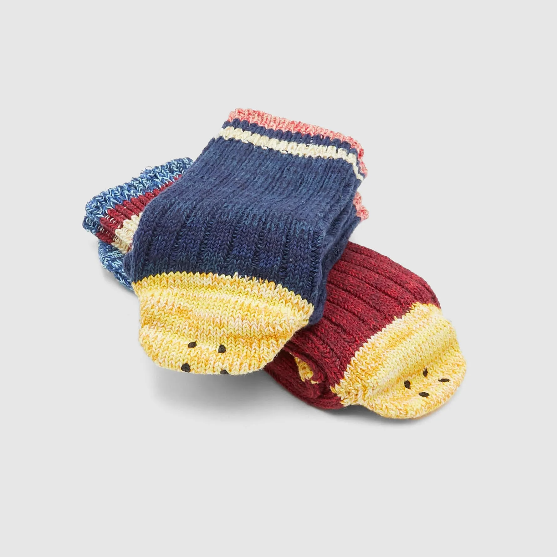 Kapital Rainbovy Happy Heel Socks sold by DeeCee style product image thumbnail 4