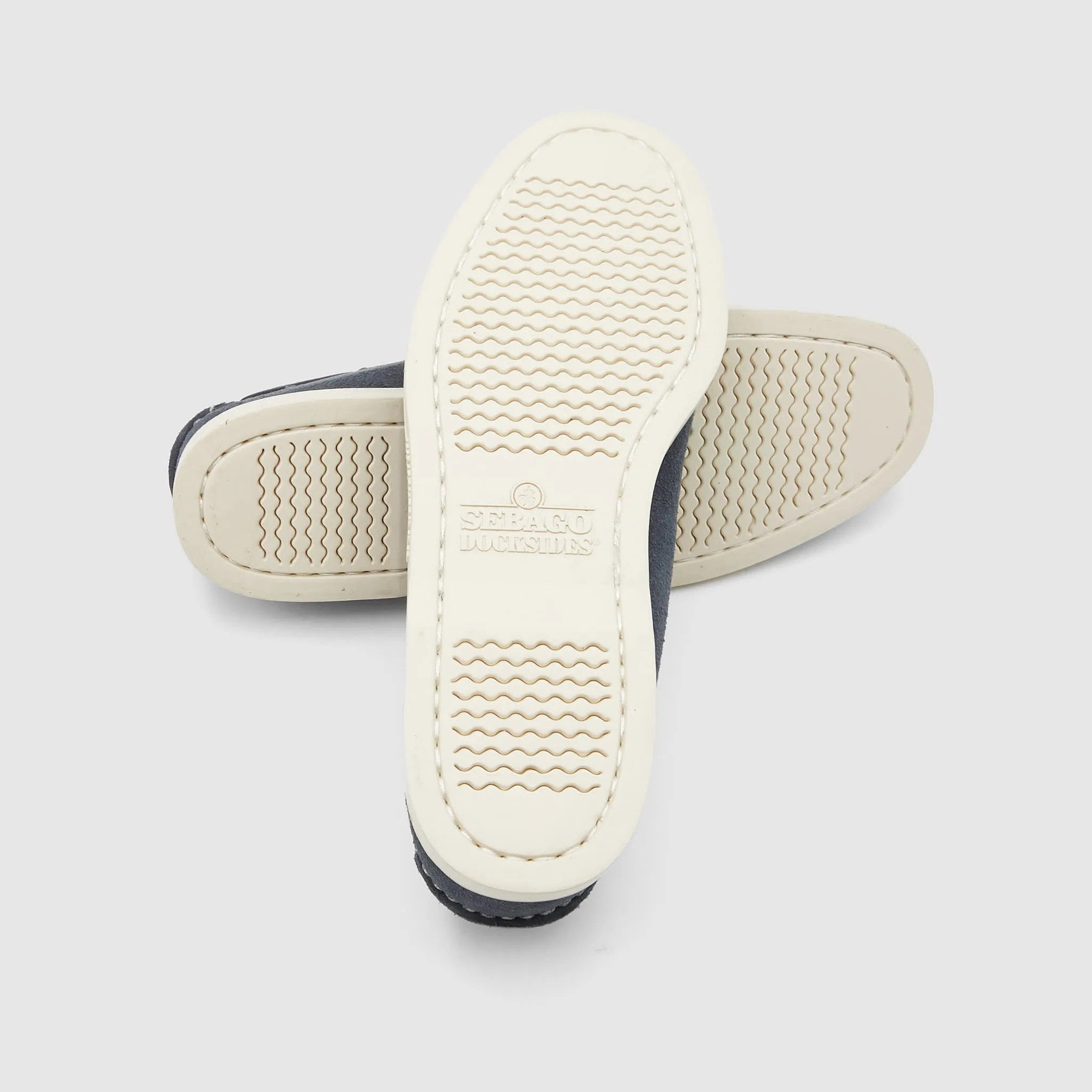 Sebago Navy Nubuck Leather Docksides Boat Shoes sold by DeeCee style product image thumbnail 3