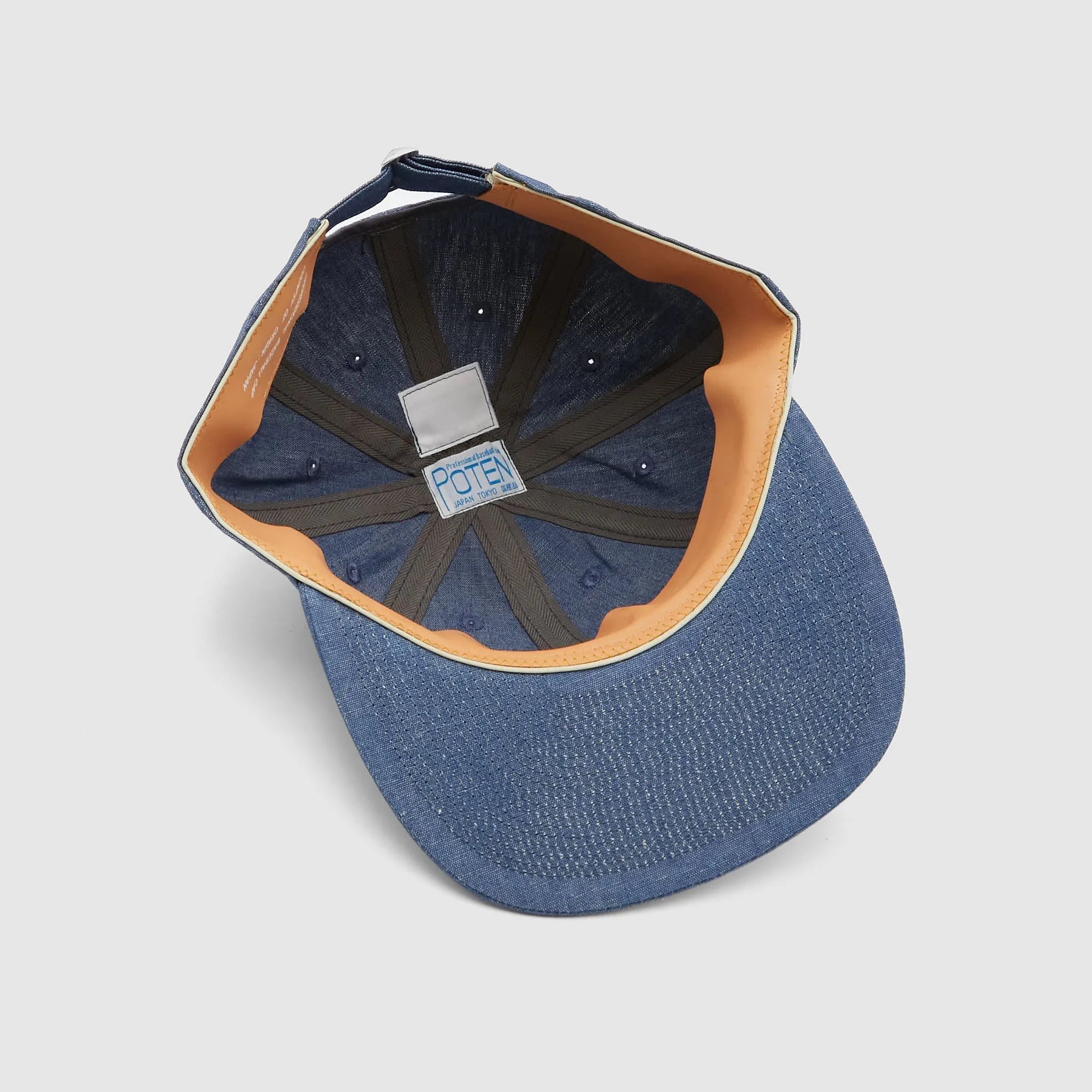 Poten Chambray Baseball Cap sold by DeeCee style product image thumbnail 4