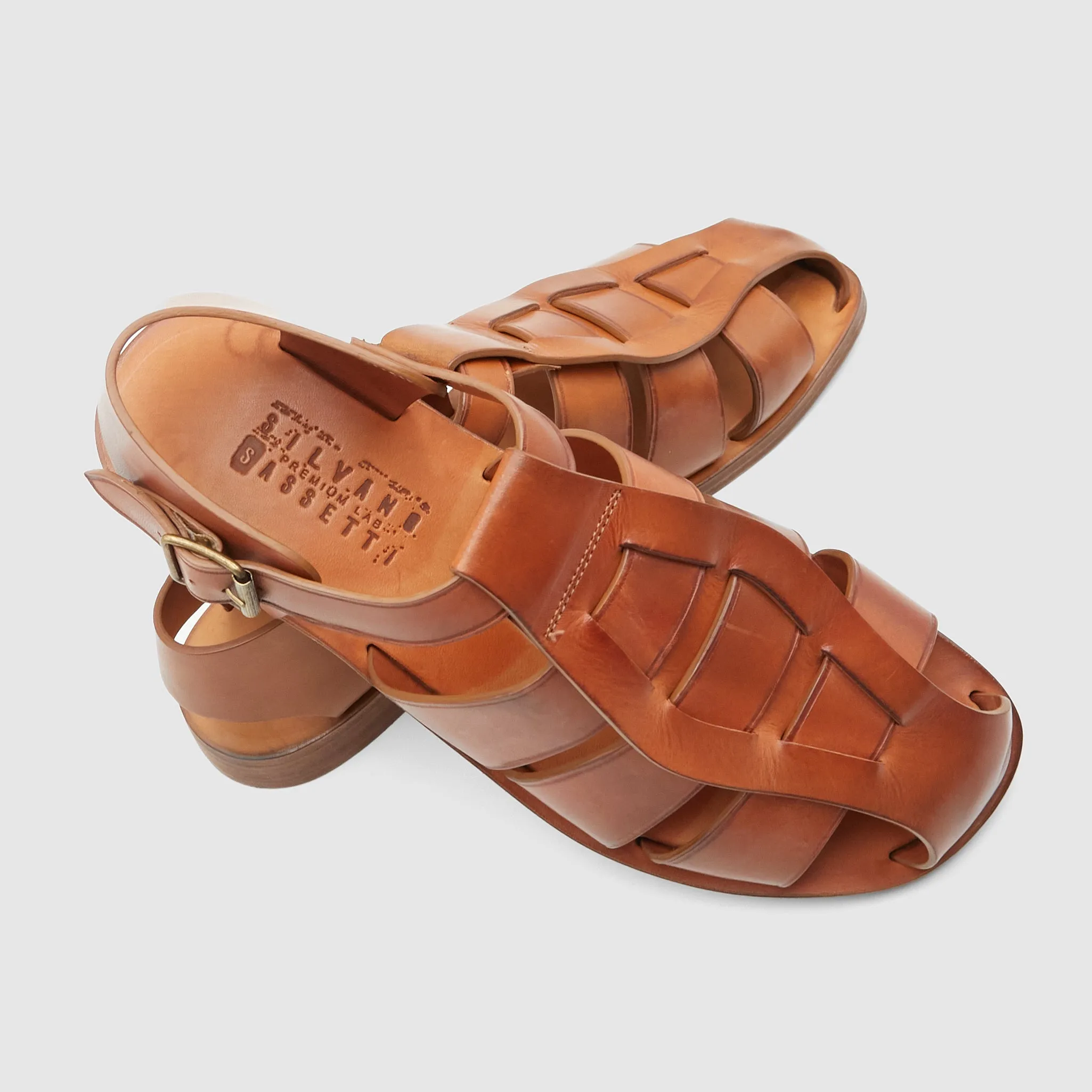 Silvano Sassetti Leather Sandals sold by DeeCee style product image thumbnail 4