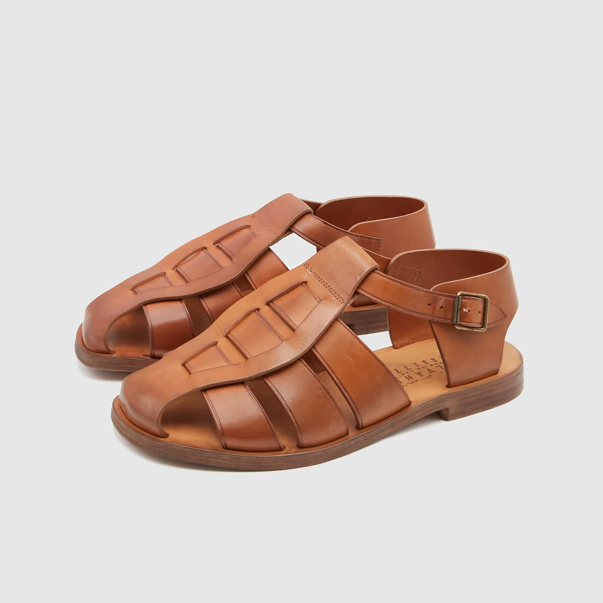 Silvano Sassetti Leather Sandals sold by DeeCee style