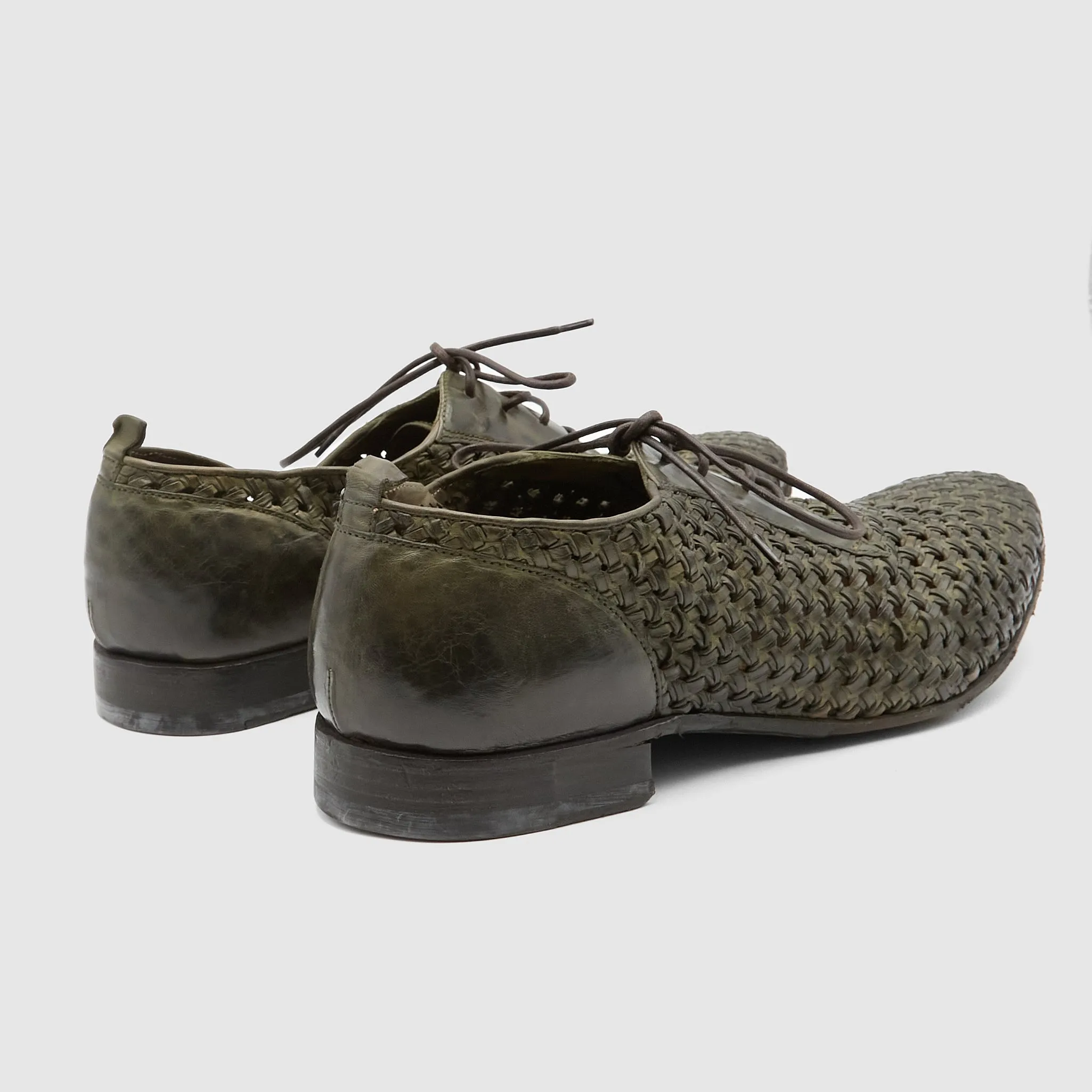 Silvano Sassetti Braided Leather Oxford Shoes sold by DeeCee style product image thumbnail 3