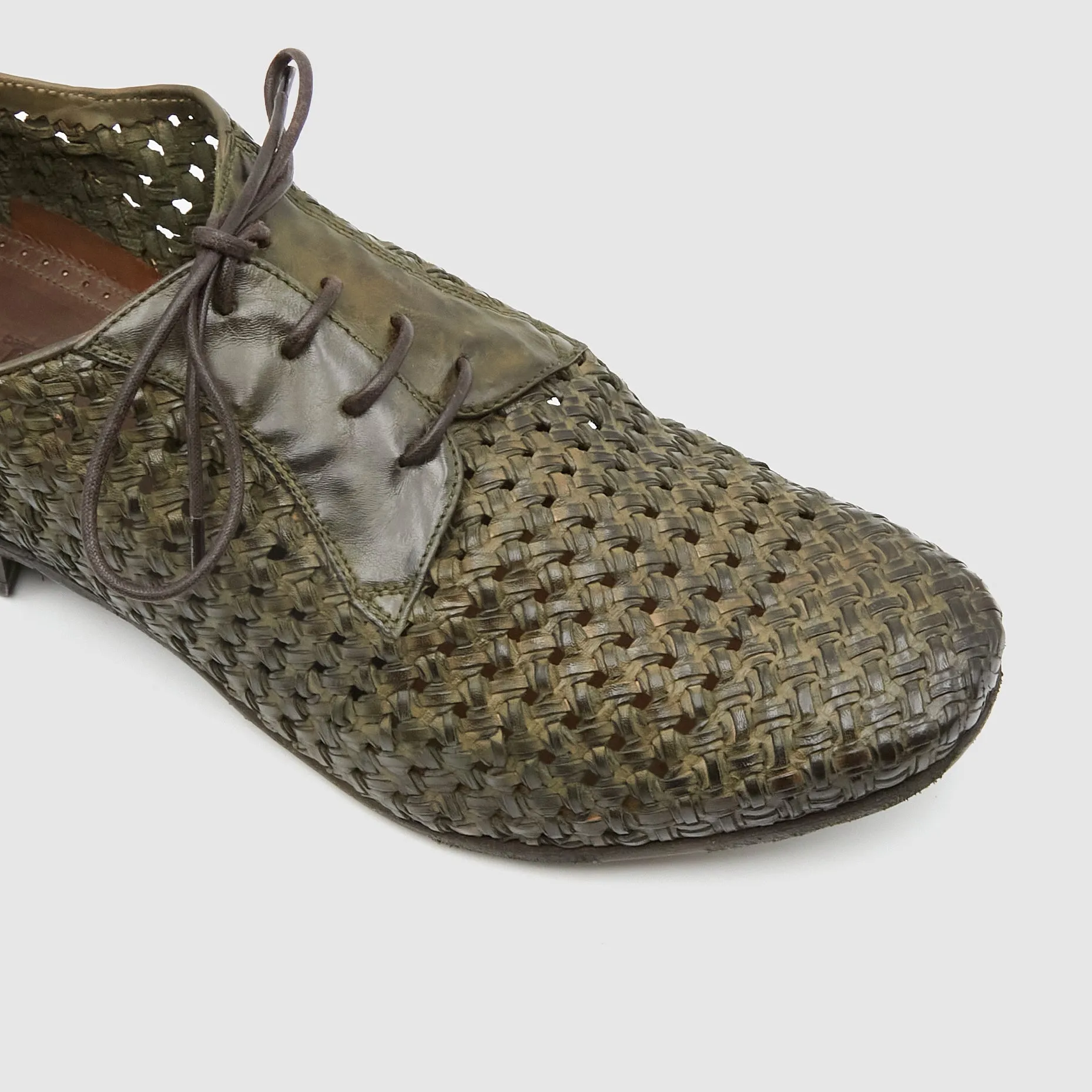 Silvano Sassetti Braided Leather Oxford Shoes sold by DeeCee style product image thumbnail 4