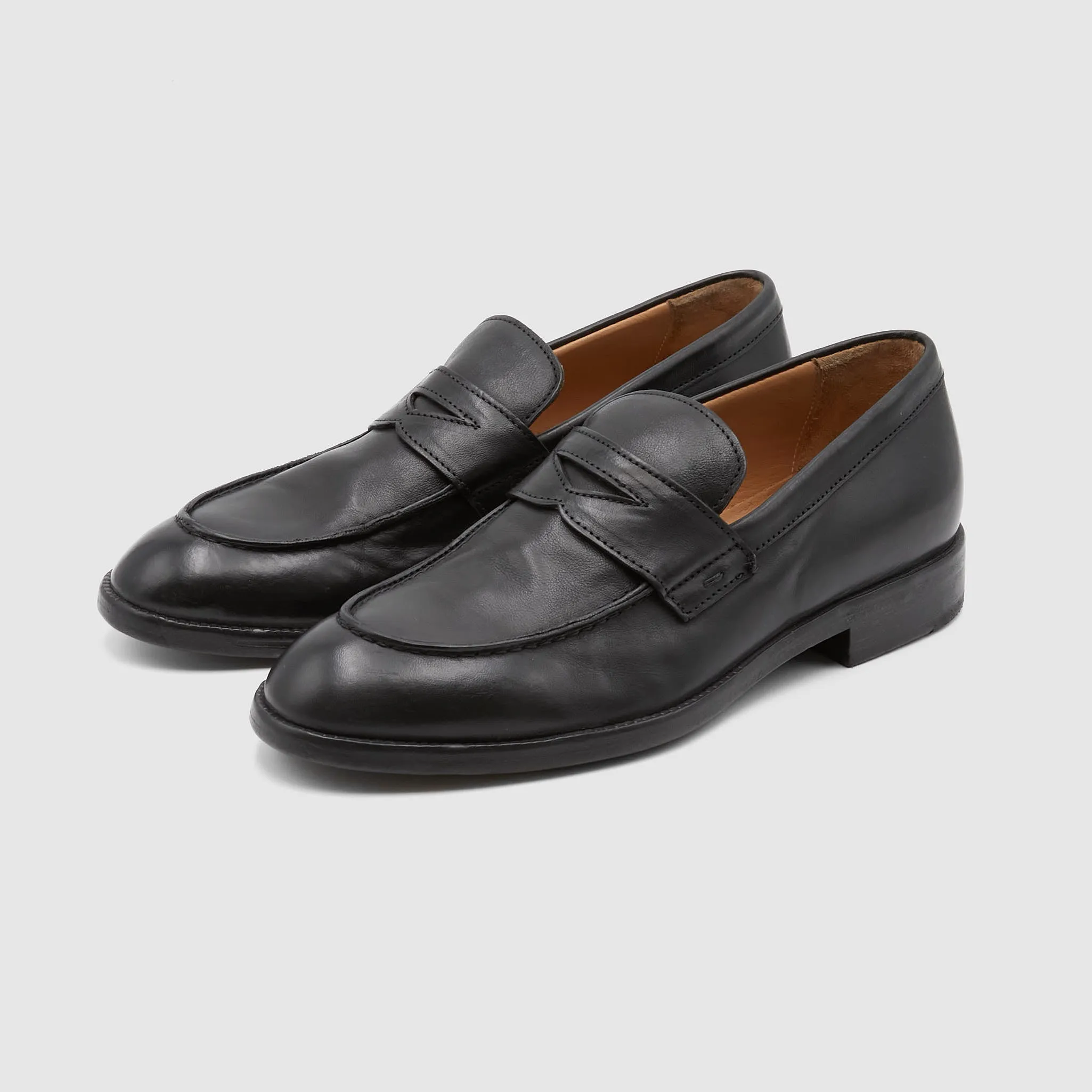 Moma Man Nappa Leather Penny Loafer sold by DeeCee style