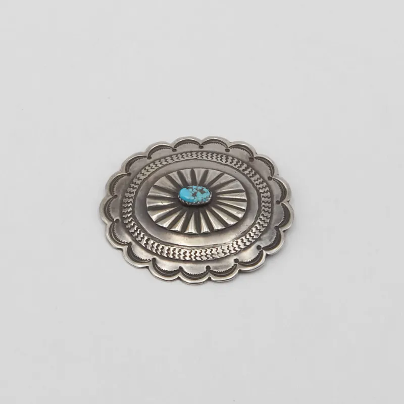 Vintage Jewelry Turquoise Circlet Brooch sold by DeeCee style