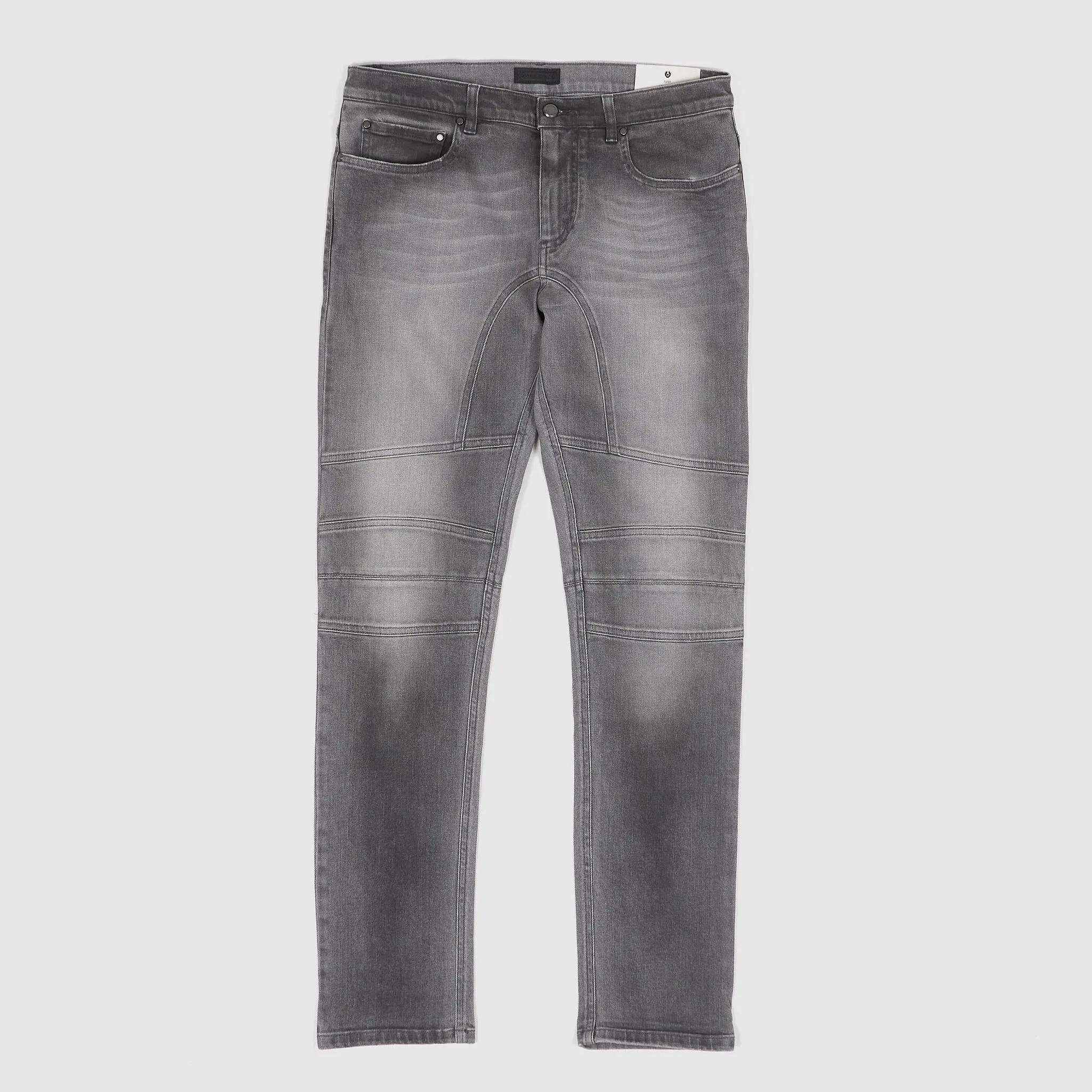 Belstaff 5-Pocket Heavy Washed Black Denim Jeans sold by DeeCee style