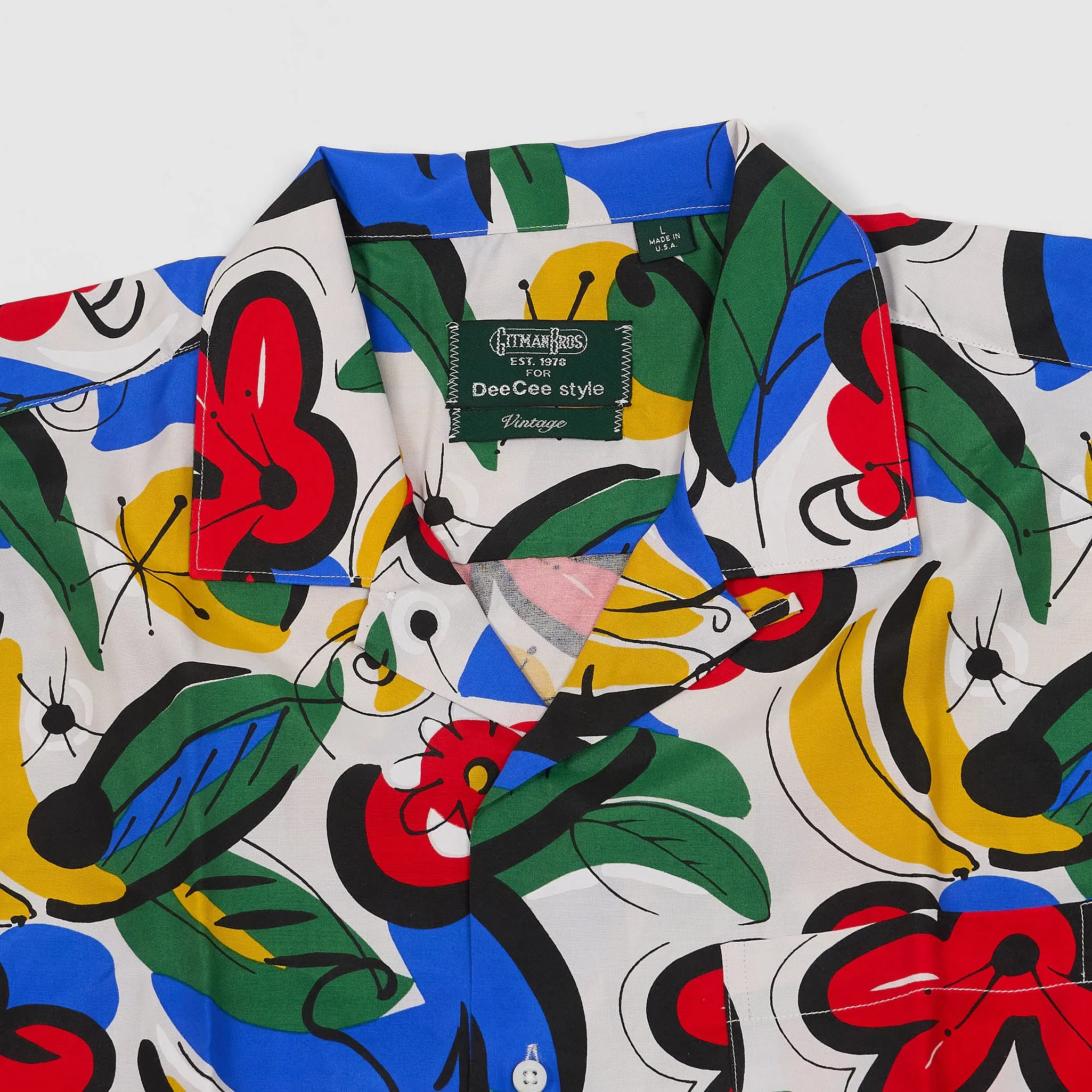 Gitman Vintage Short Sleeve Flower Printed Shirt sold by DeeCee style product image thumbnail 3