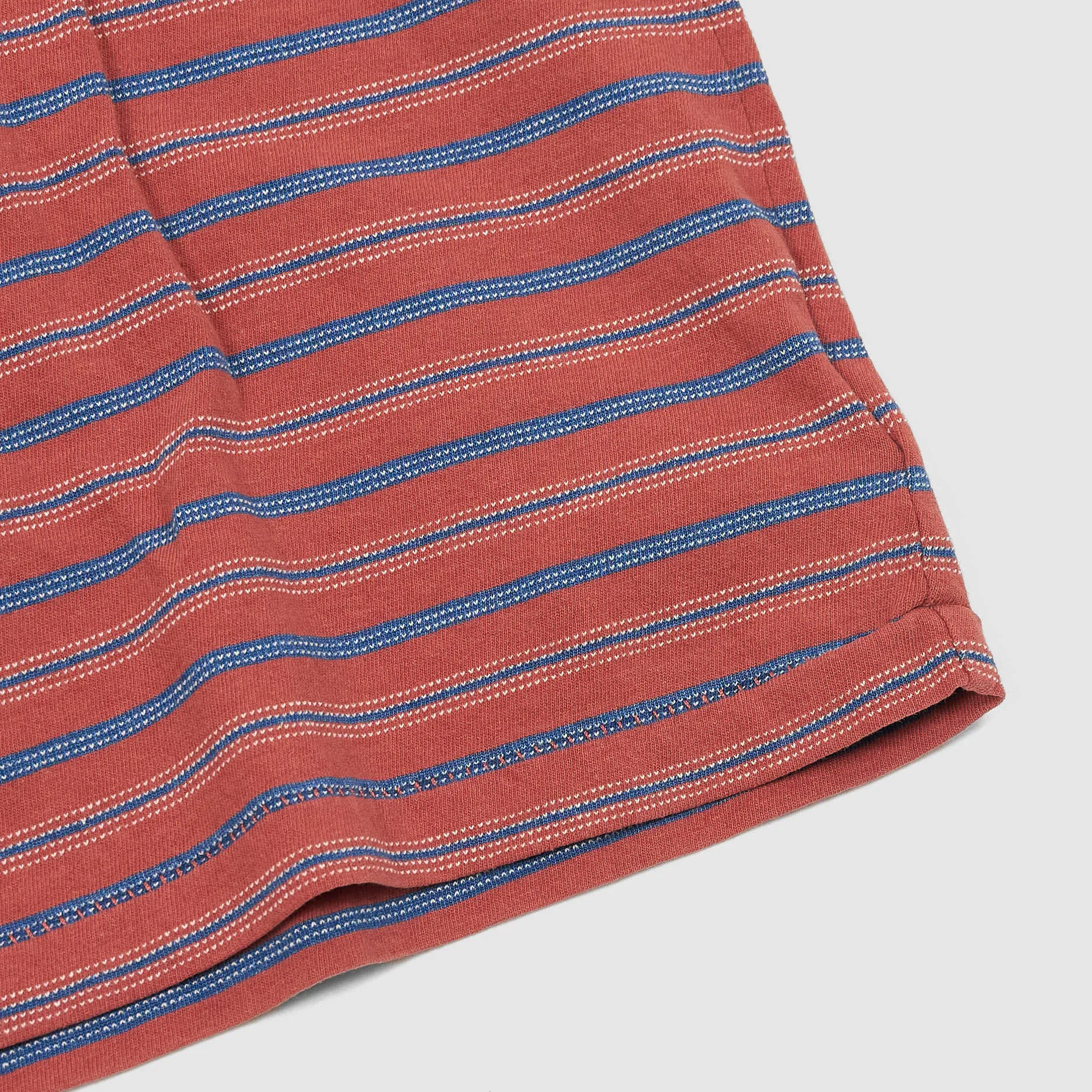 Double RL Short Sleeve Striped Crew Neck T-Shirt sold by DeeCee style product image thumbnail 5