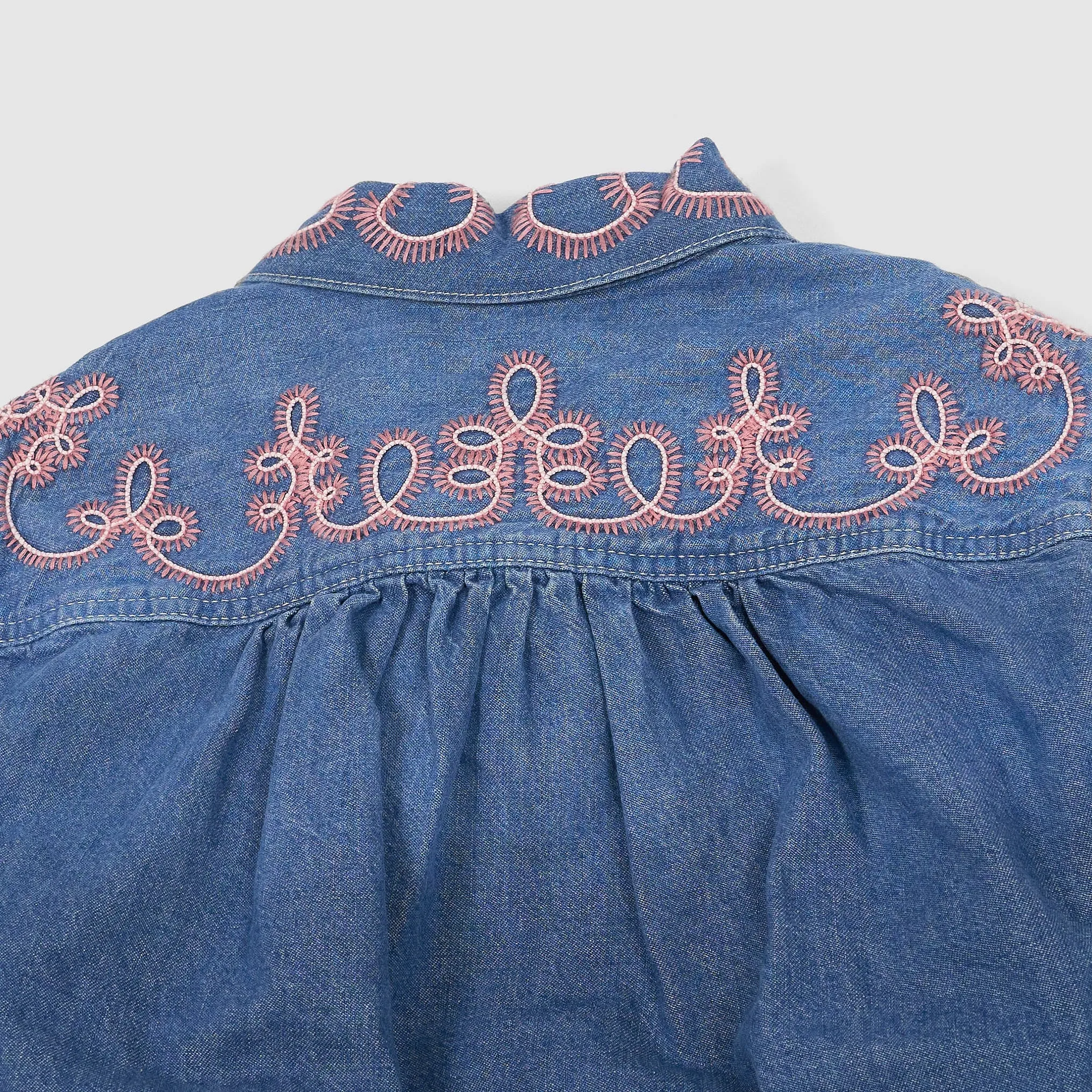 Double RL Ladies Embroidered Denim Jacket sold by DeeCee style product image thumbnail 5