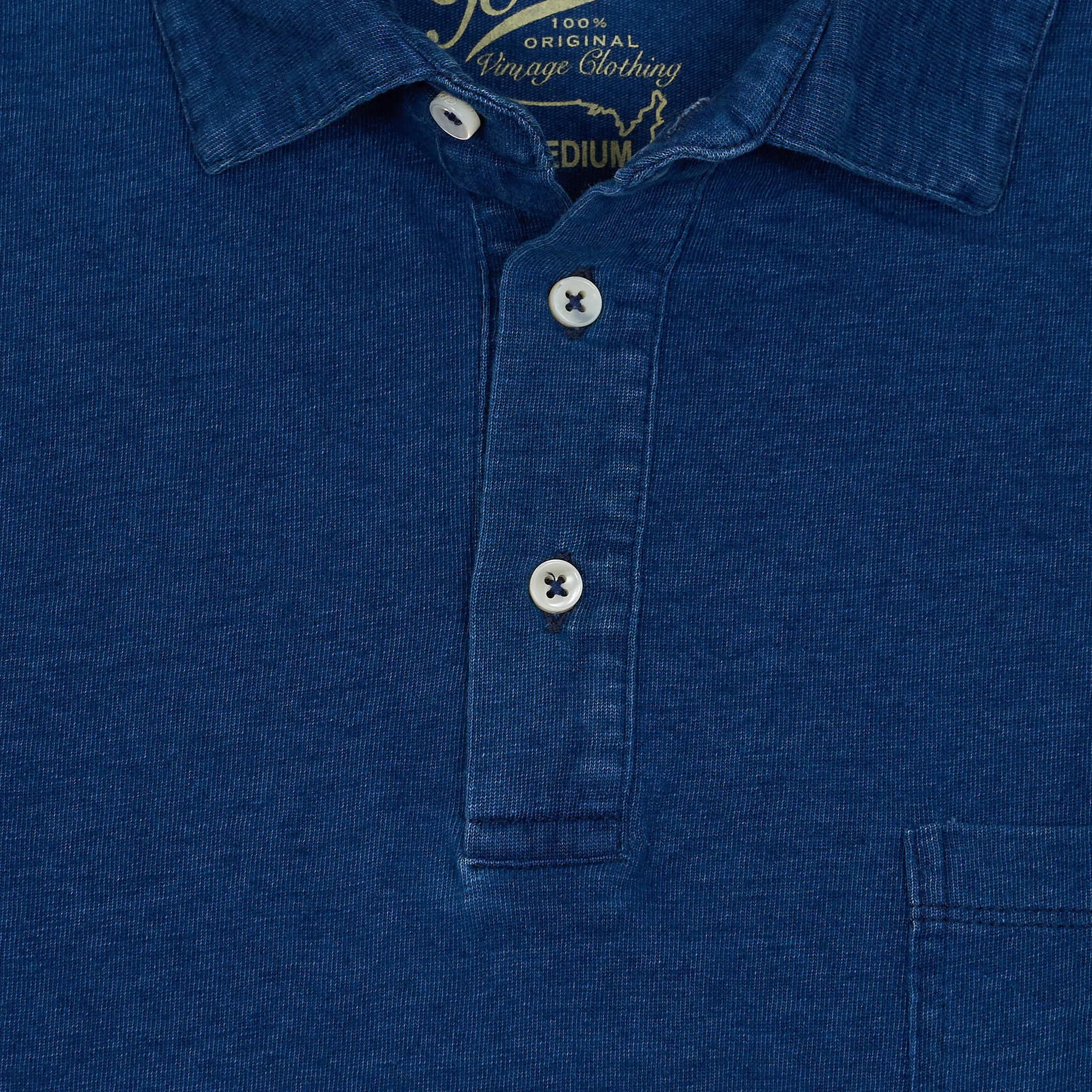Bl`ker Tee Indigo Polo Shirt sold by DeeCee style product image thumbnail 4