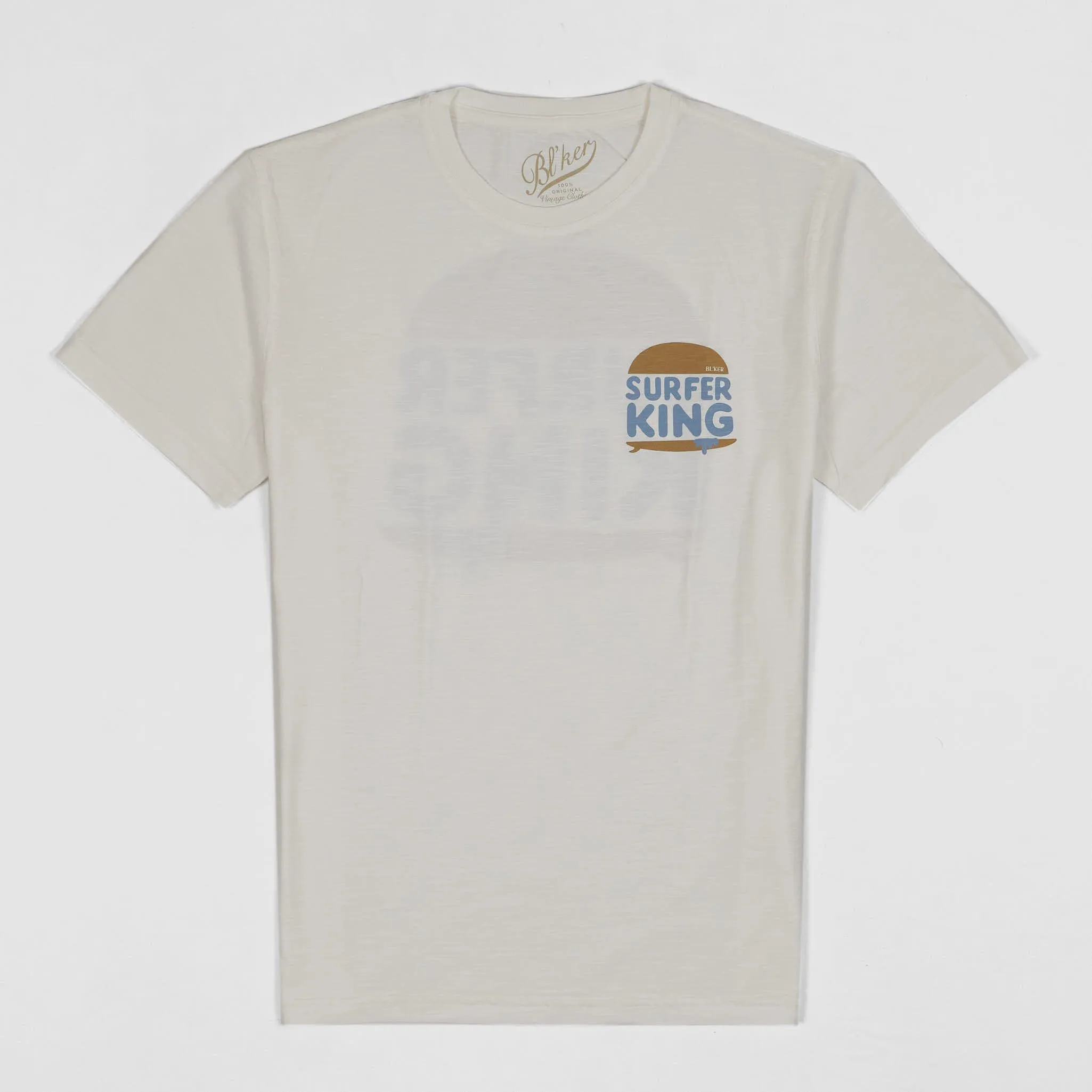 Bl`ker Tee Short Sleeve Surfeer King Crew Neck T-Shirt sold by DeeCee style