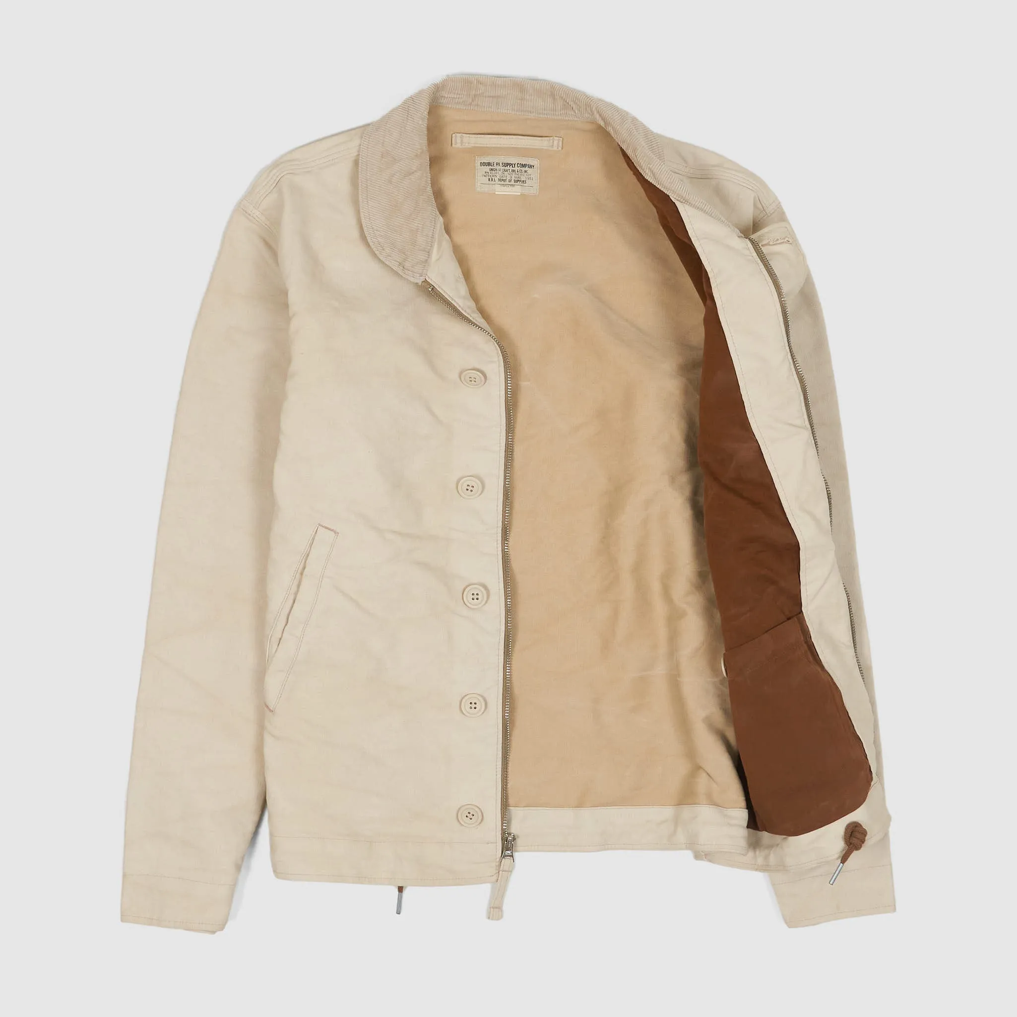 Double RL Hand Embroidered Cotton Deck Jacket sold by DeeCee style product image thumbnail 2