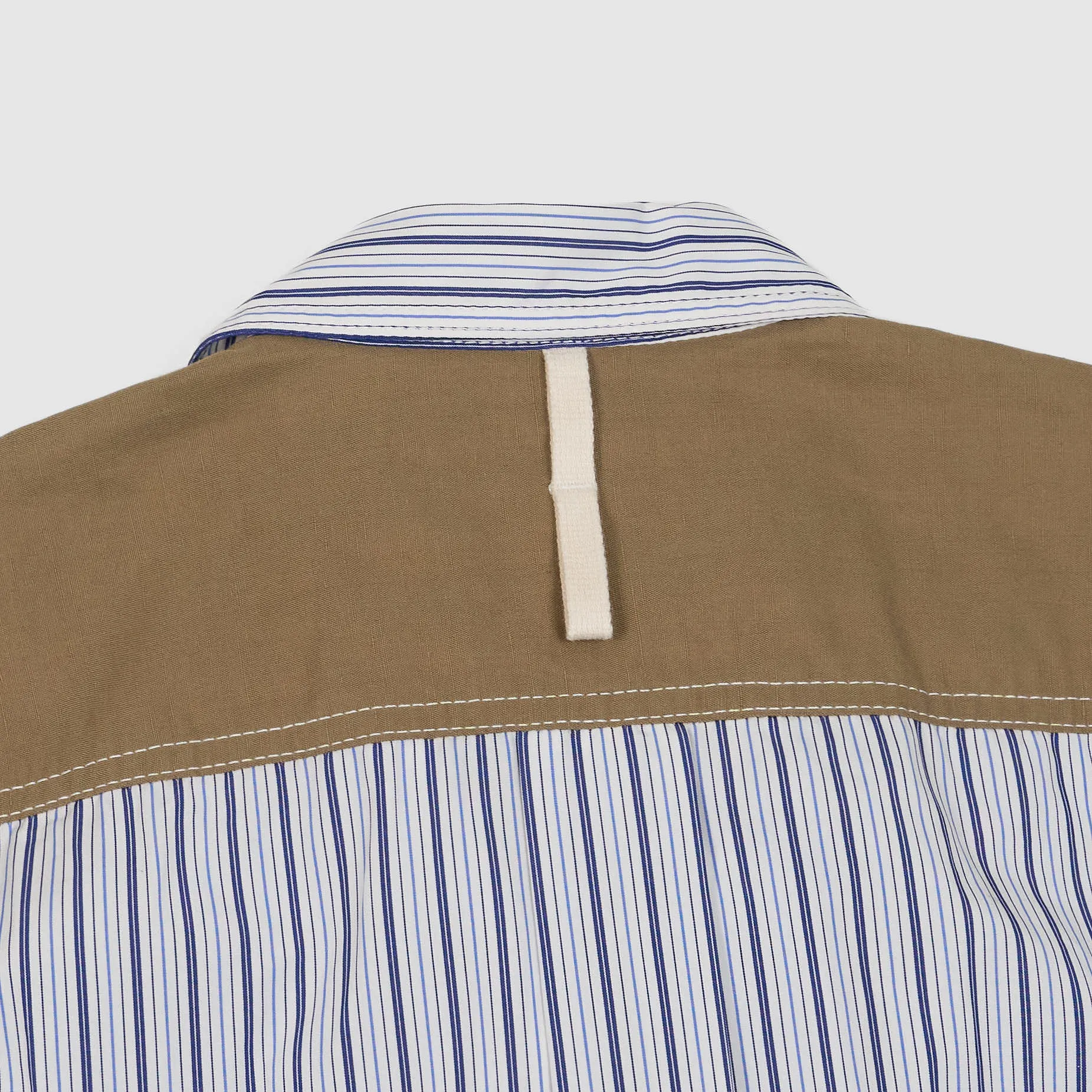 Junya Watanabe MAN Striped Full Zip Overshirt Jacket sold by DeeCee style product image thumbnail 4