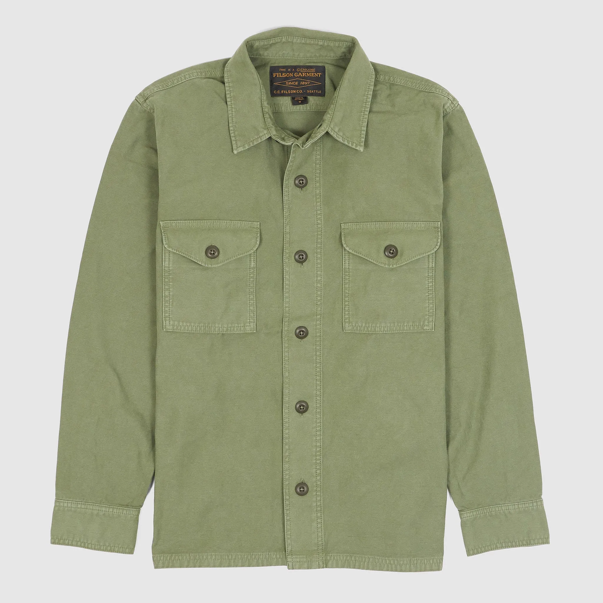 Filson Reverse Sateen Overshirt Jacket sold by DeeCee style