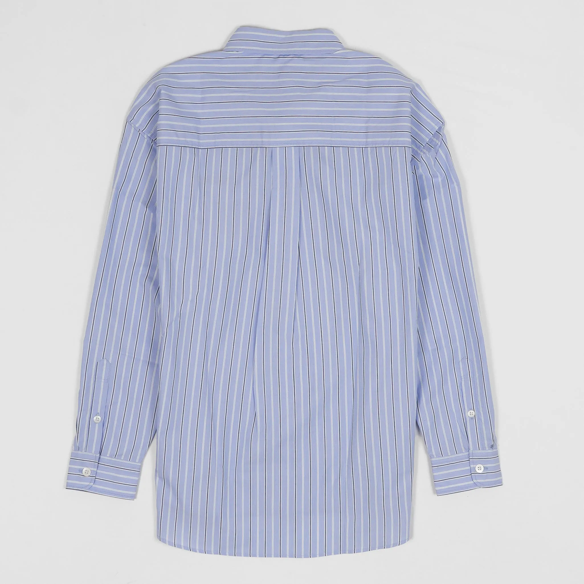 Neighborhood Embroidered Striped Long Sleeve Classic Shirt sold by DeeCee style product image thumbnail 2