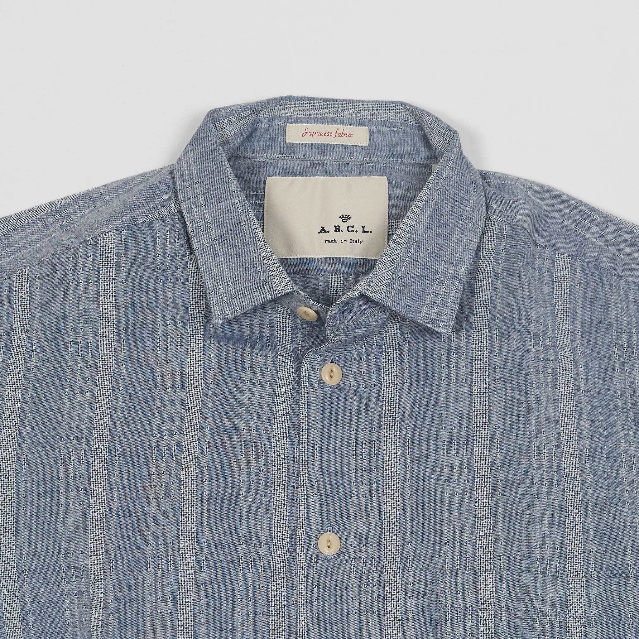 A.B.C.L Long Sleeve Cotton/ Linen Shirt Japanese Fabric sold by DeeCee style product image thumbnail 3
