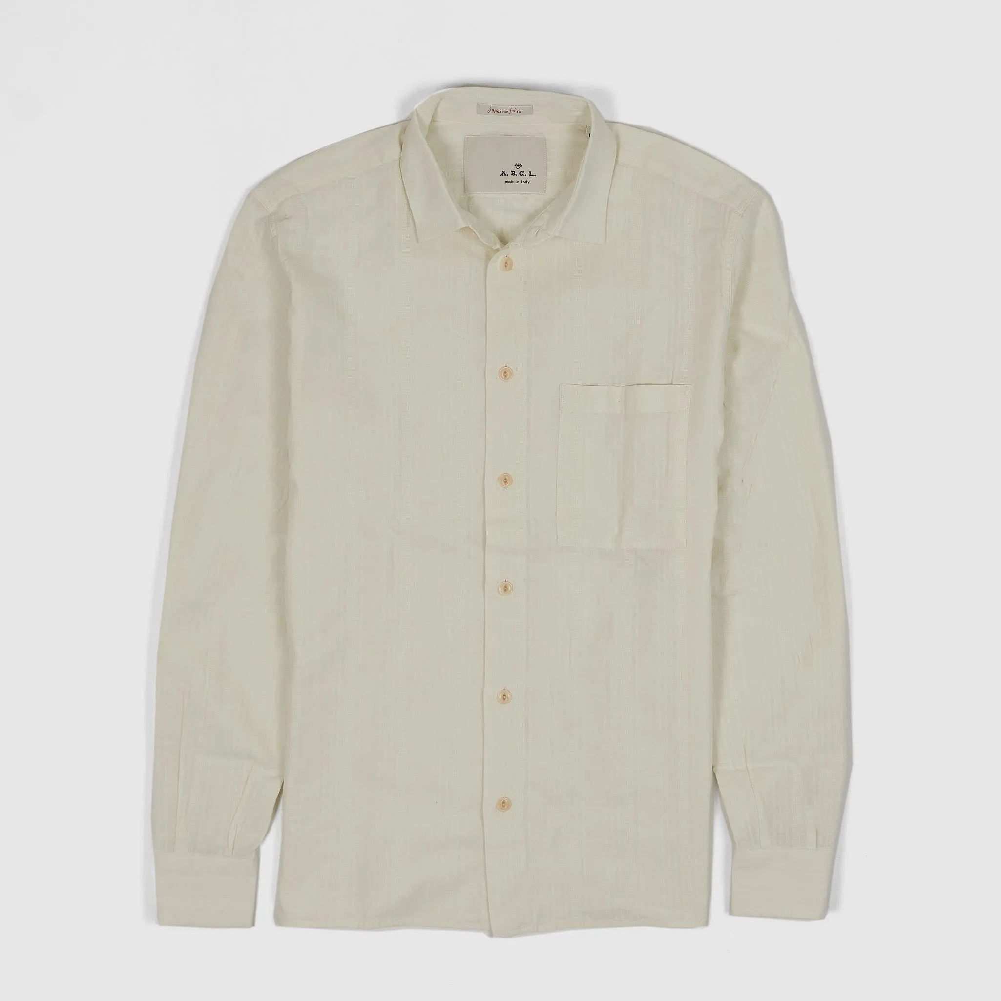 A.B.C.L Long Sleeve Cotton/ Linen Shirt Japanese Fabric sold by DeeCee style product image thumbnail 5