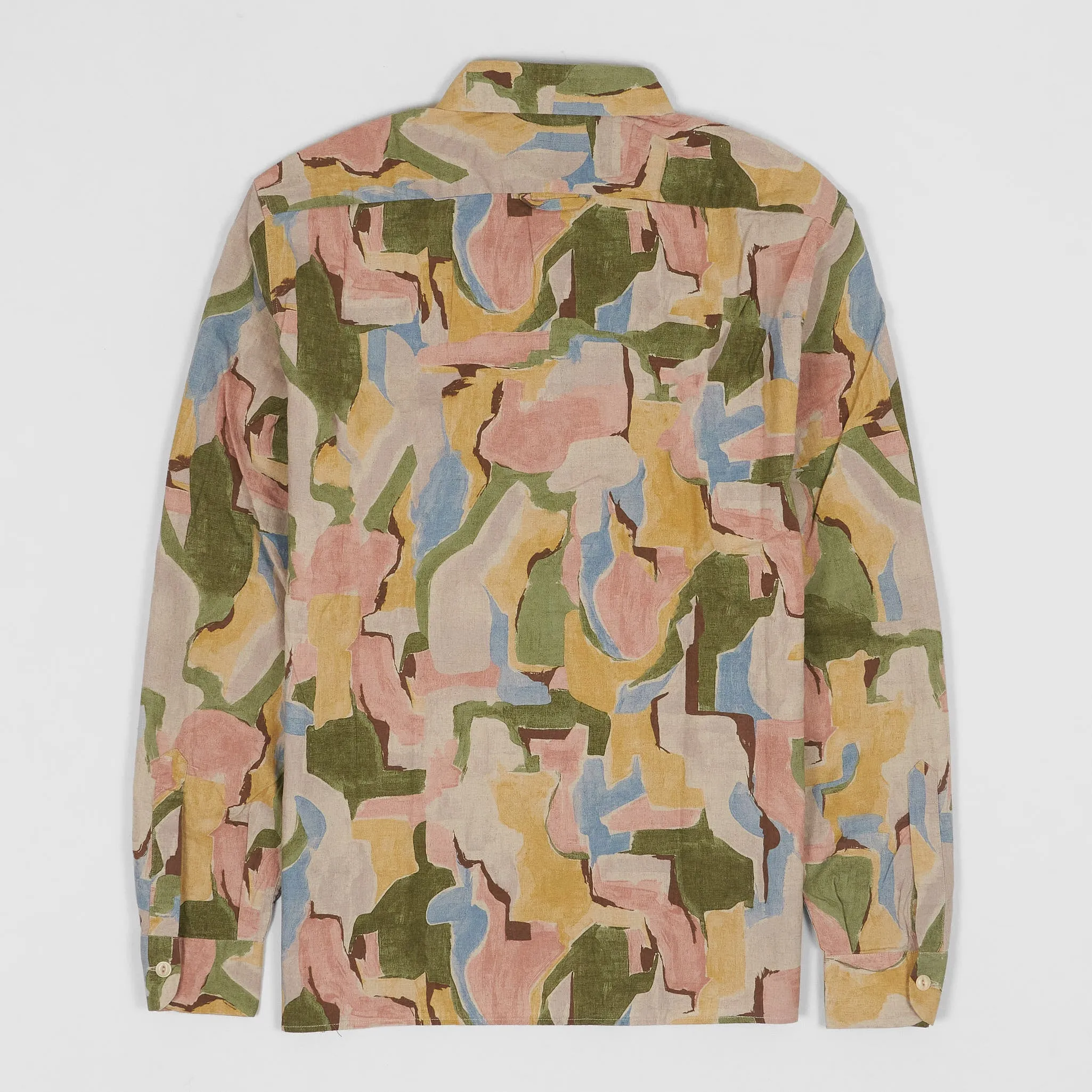 A.B.C.L Long Sleeve Printed Linen Shirt sold by DeeCee style product image thumbnail 2