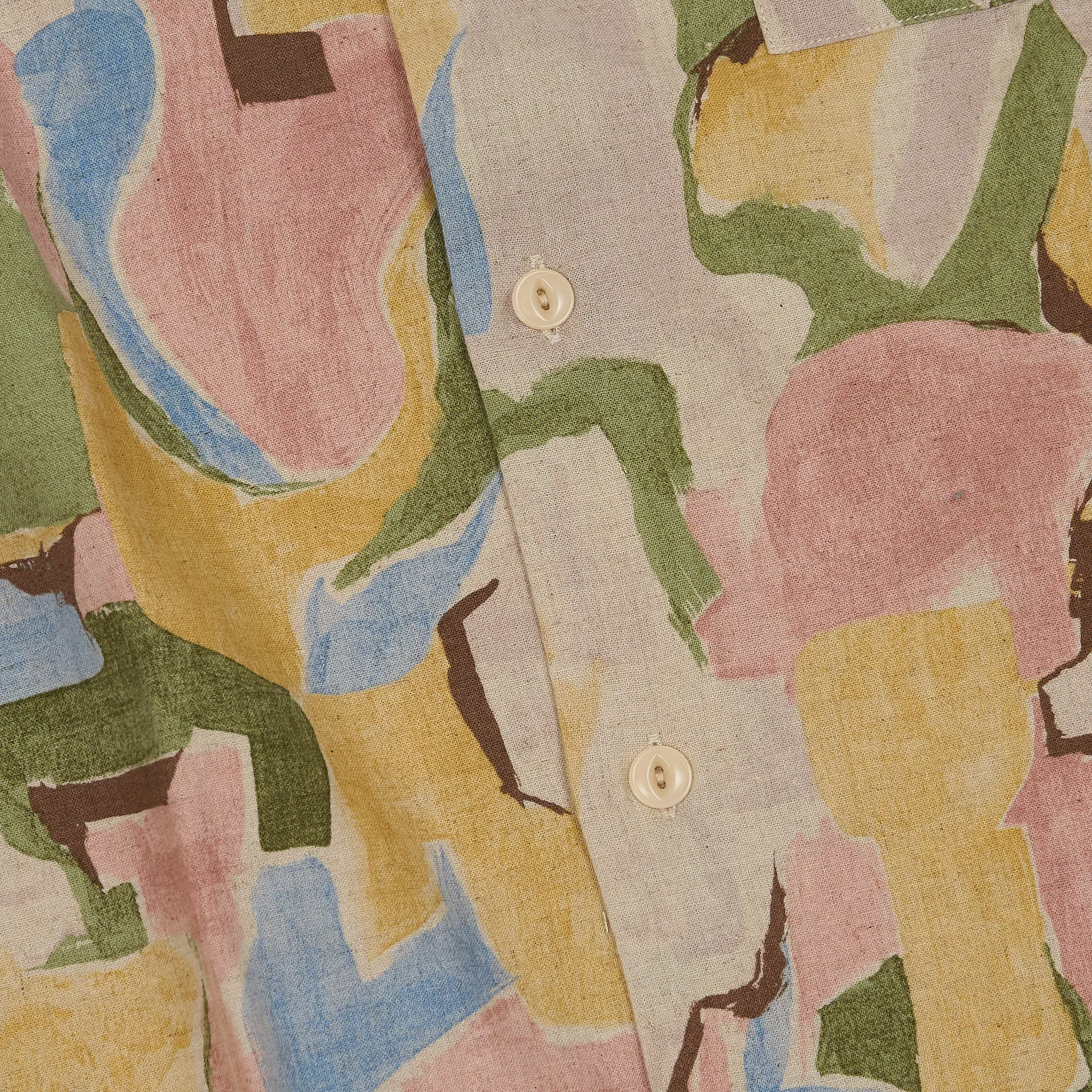 A.B.C.L Long Sleeve Printed Linen Shirt sold by DeeCee style product image thumbnail 4