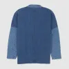 FDMTL Washed Shashiko Patchwork Cardigan sold by DeeCee style