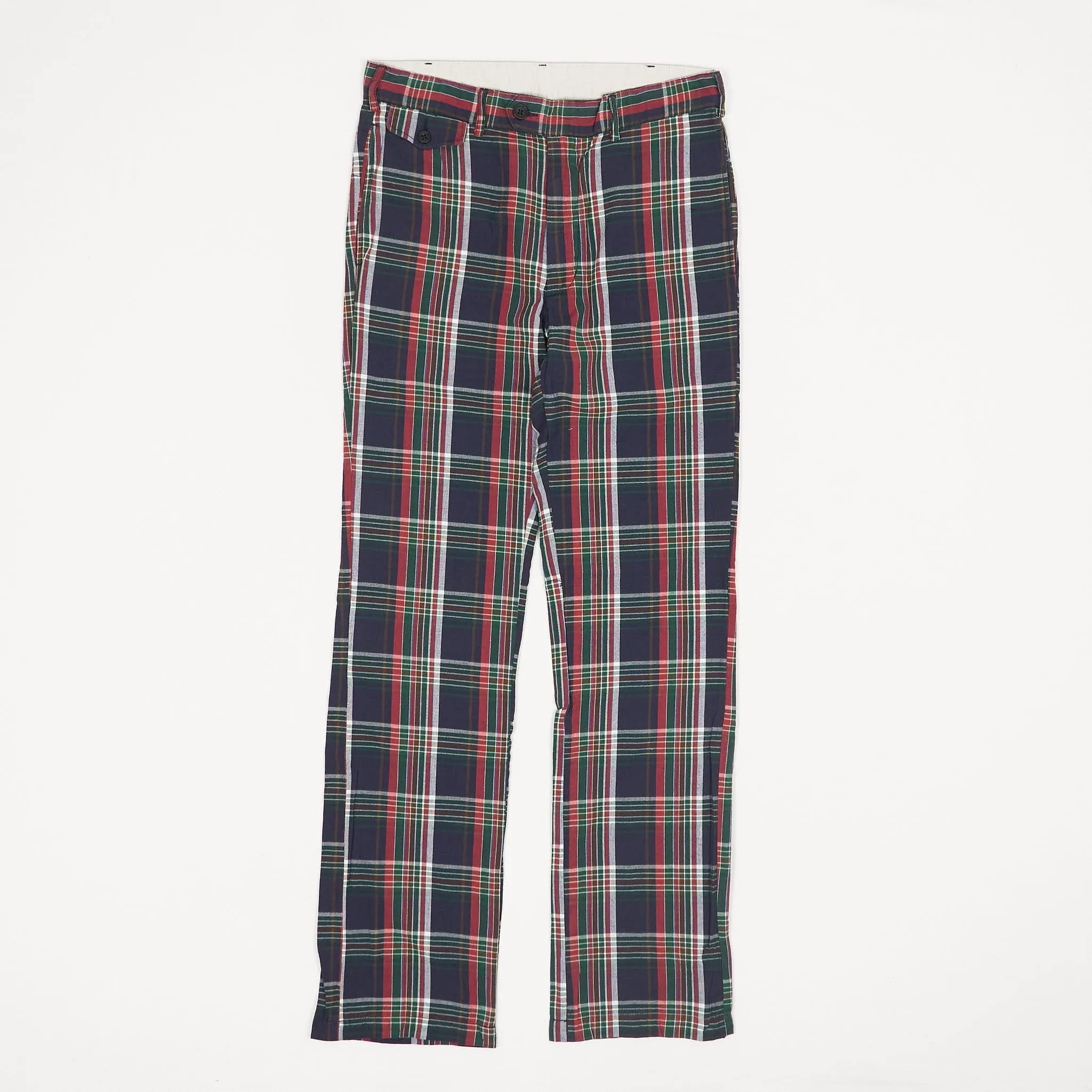Engineered Garment Madras Plaid Chino pants sold by DeeCee style