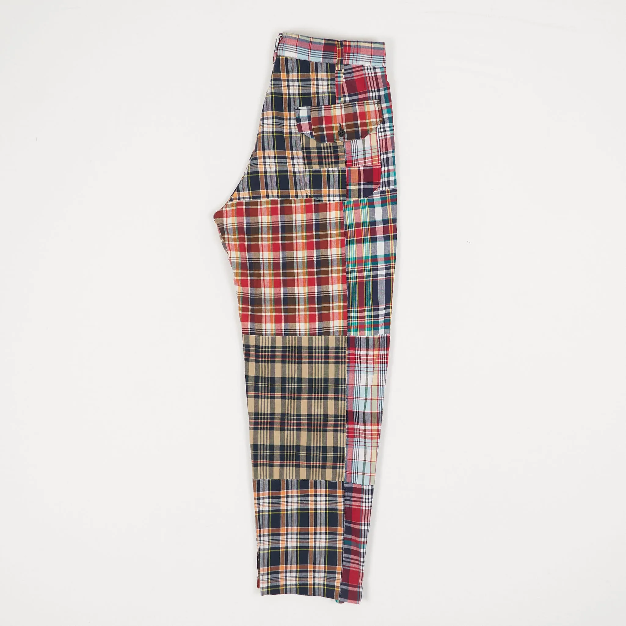 Engineered Garments Square Madras Patchwork Chino Pants sold by DeeCee style product image thumbnail 2