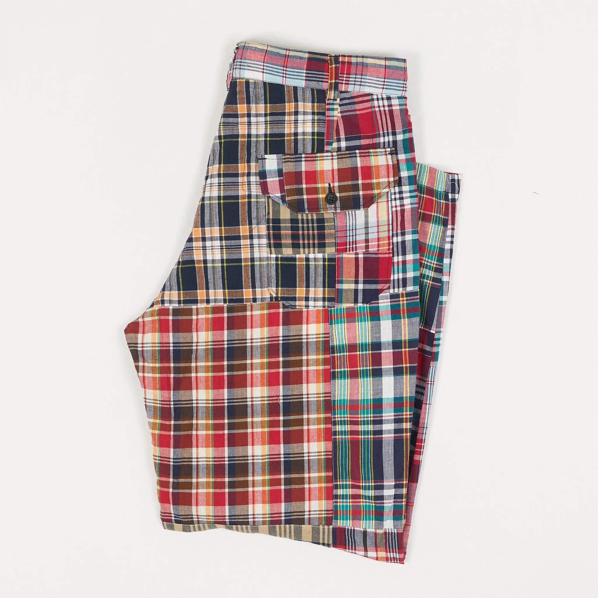 Engineered Garments Square Madras Patchwork Chino Pants sold by DeeCee style product image thumbnail 3