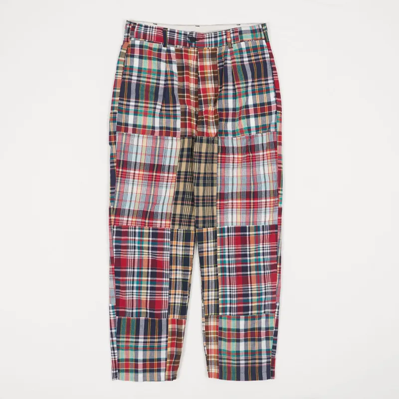 Engineered Garments Square Madras Patchwork Chino Pants made by Engineered Garments