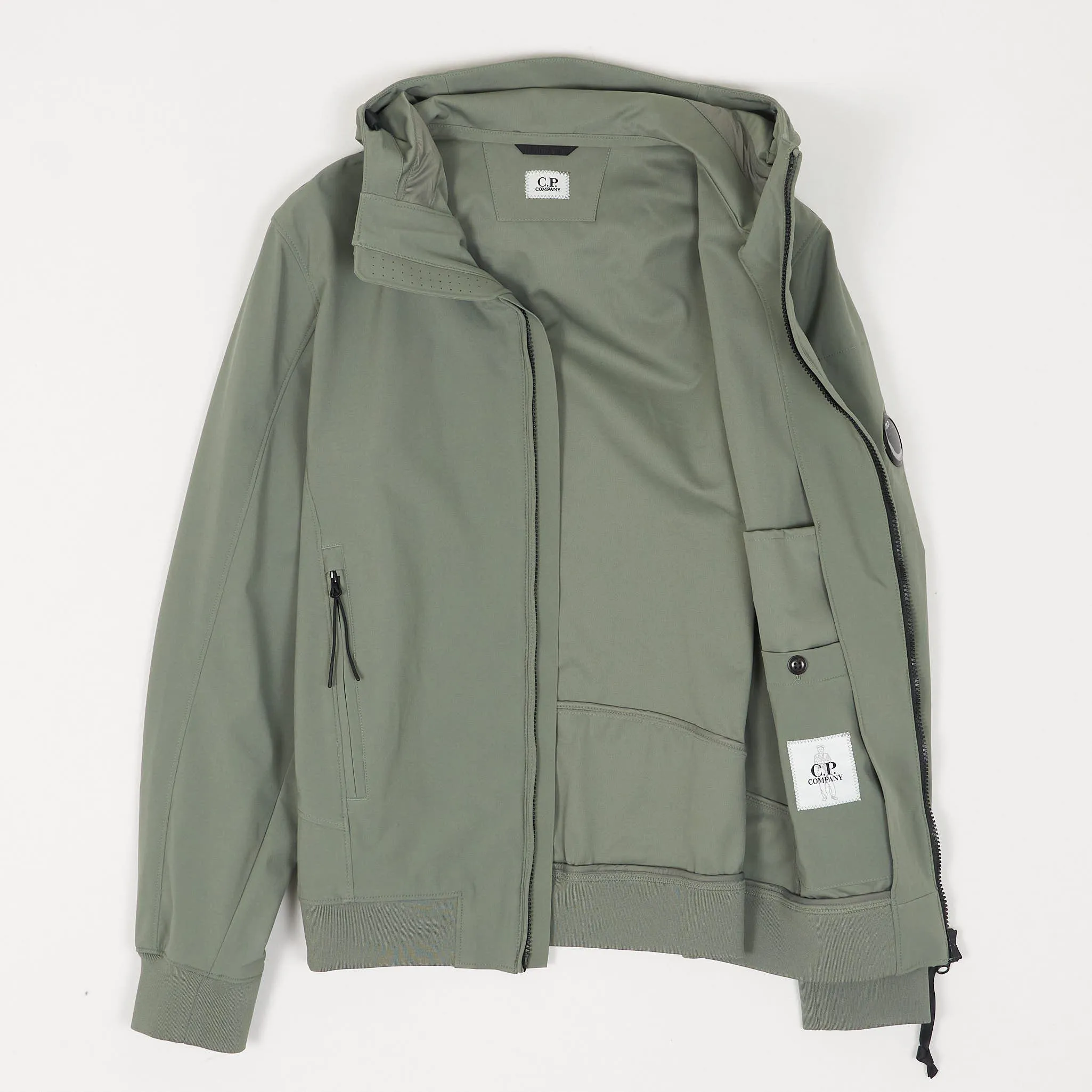 C.P. Company Soft-Shell Hooded Jacket sold by DeeCee style product image thumbnail 2