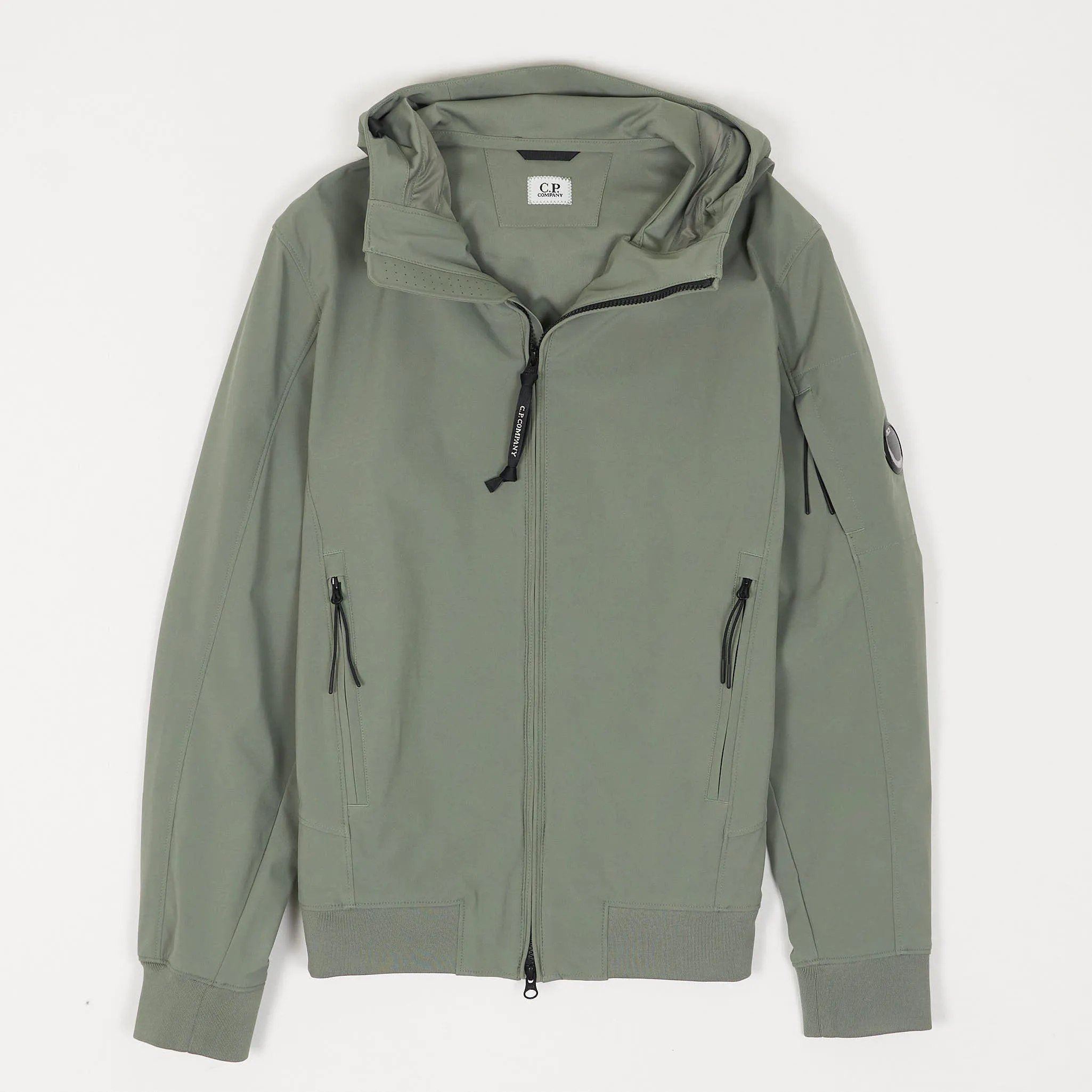 C.P. Company Soft-Shell Hooded Jacket sold by DeeCee style