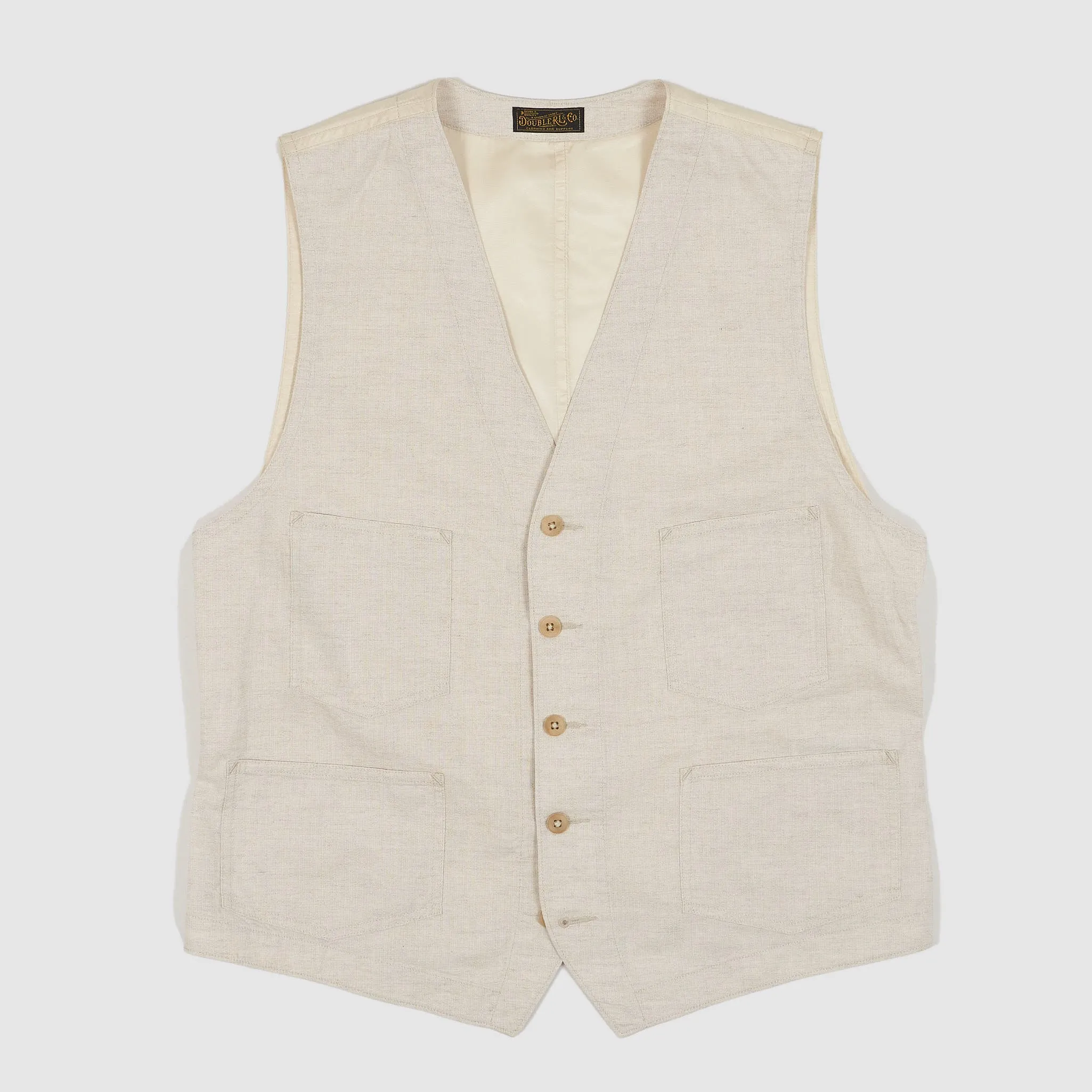 Double RL Saunders Unlined Vest sold by DeeCee style