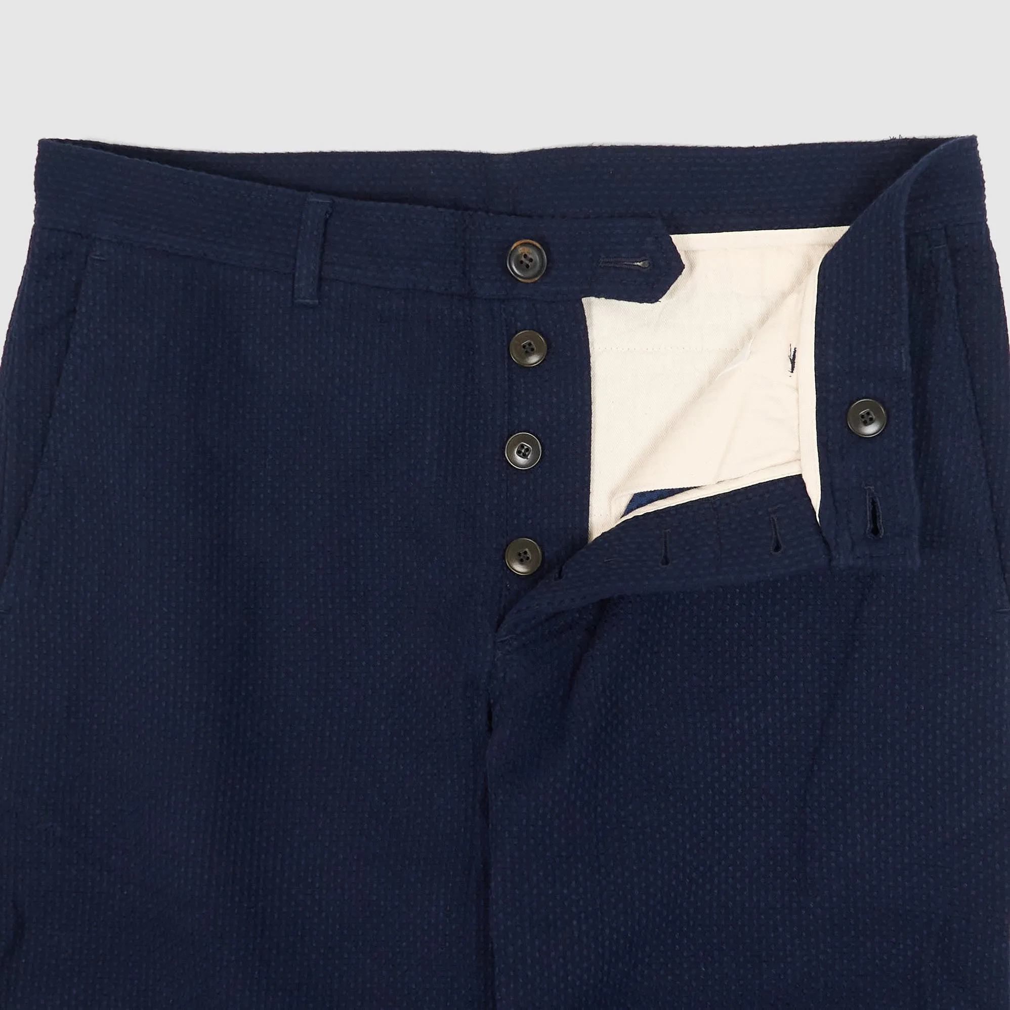 Hansen Relaxed Fitted Sashiko Chino Pants sold by DeeCee style product image thumbnail 4