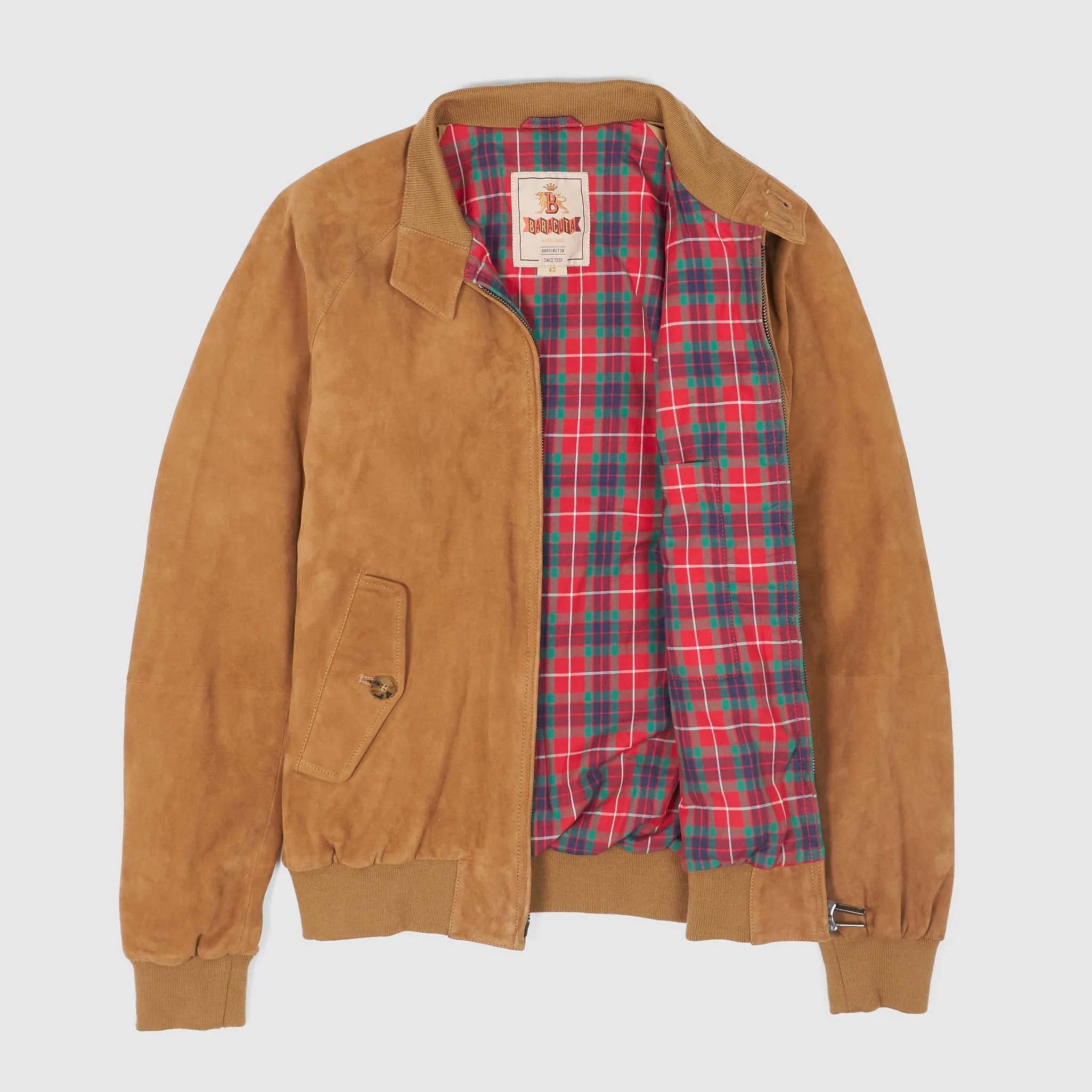 Baracuta G9 Suede Leather Jacket sold by DeeCee style product image thumbnail 2