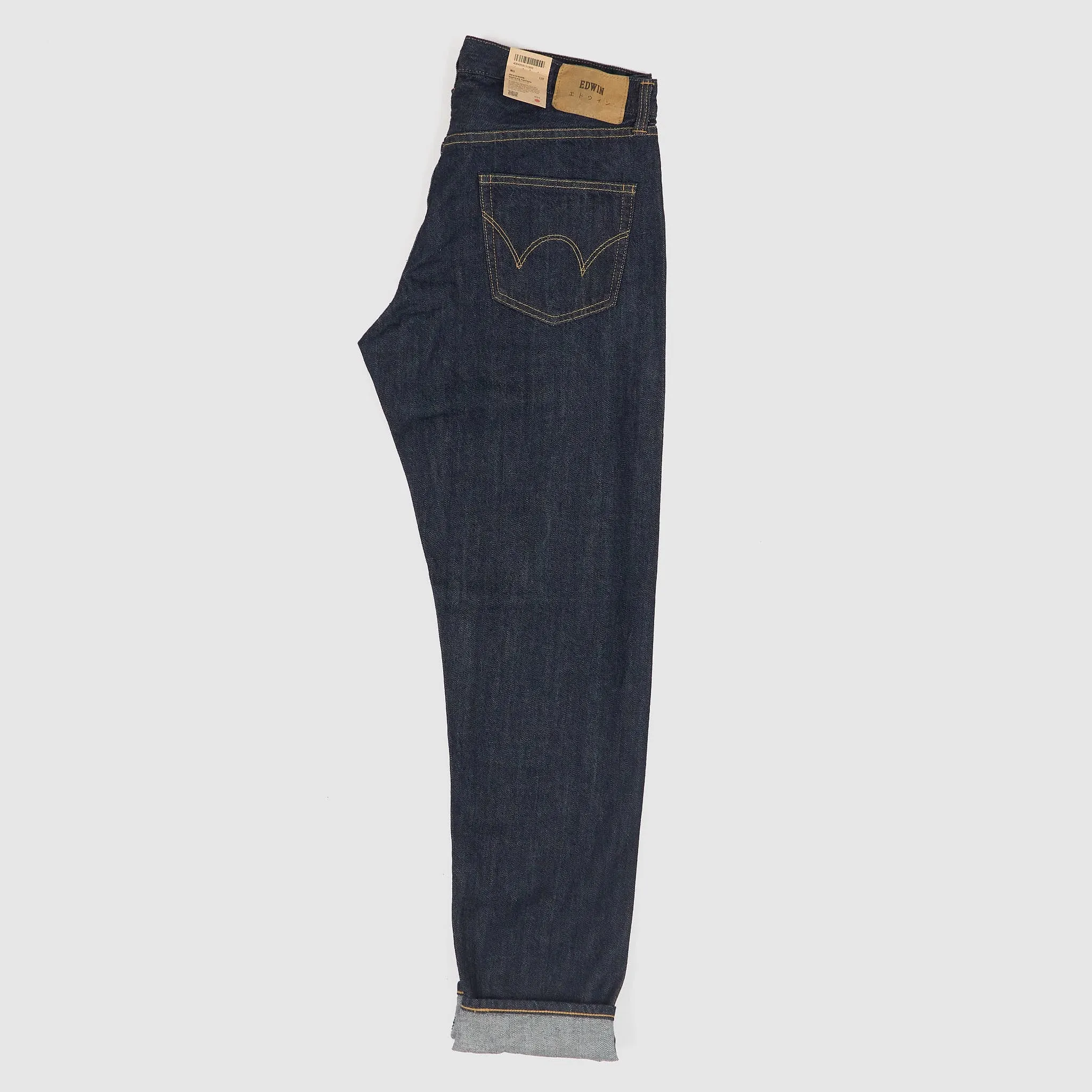 Edwin 5-Pocket Regular Tapered Rinsed Red Selvage Jeans sold by DeeCee style product image thumbnail 3