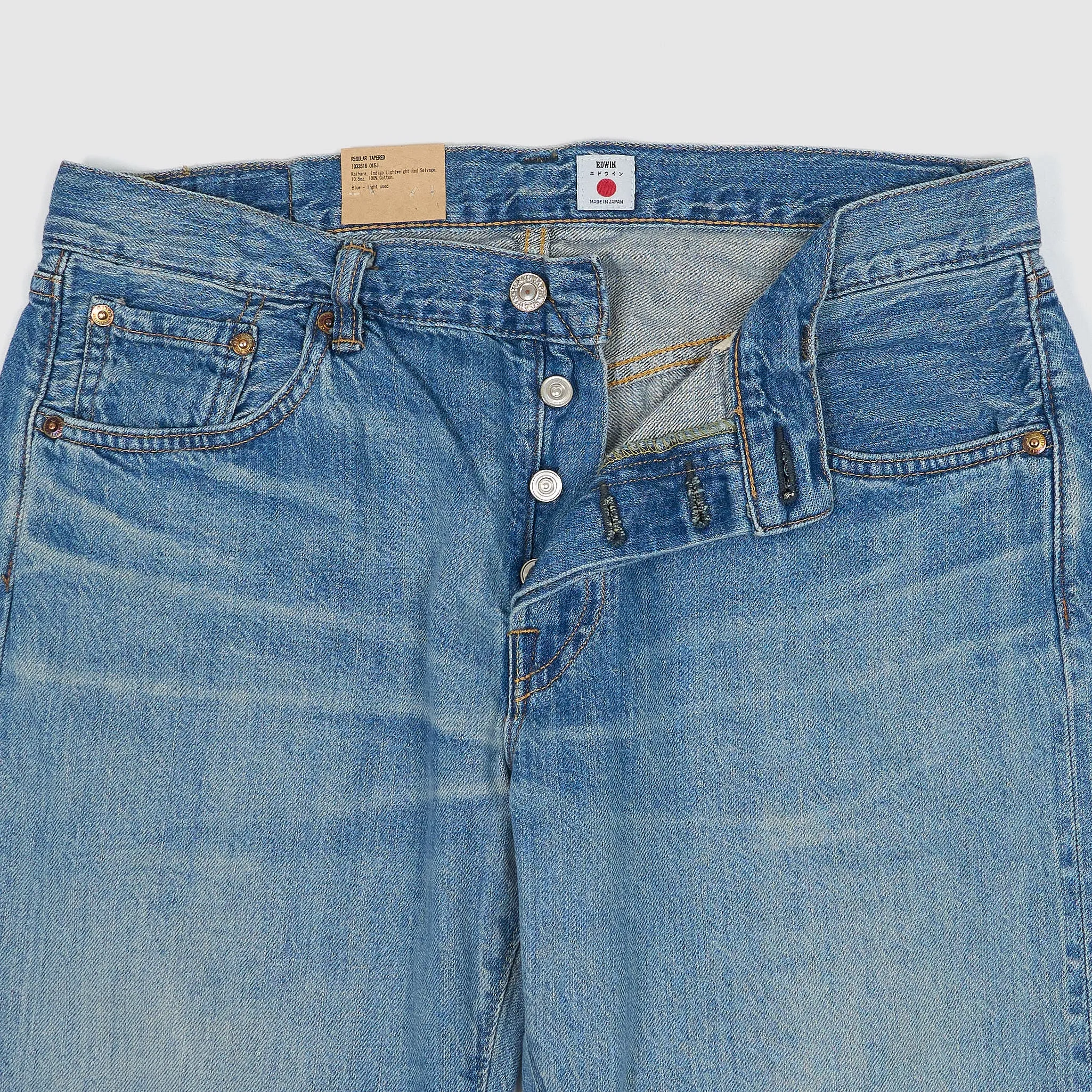 Edwin 5-Pocket Regular Tappered Red Selvedge Jeans sold by DeeCee style product image thumbnail 4