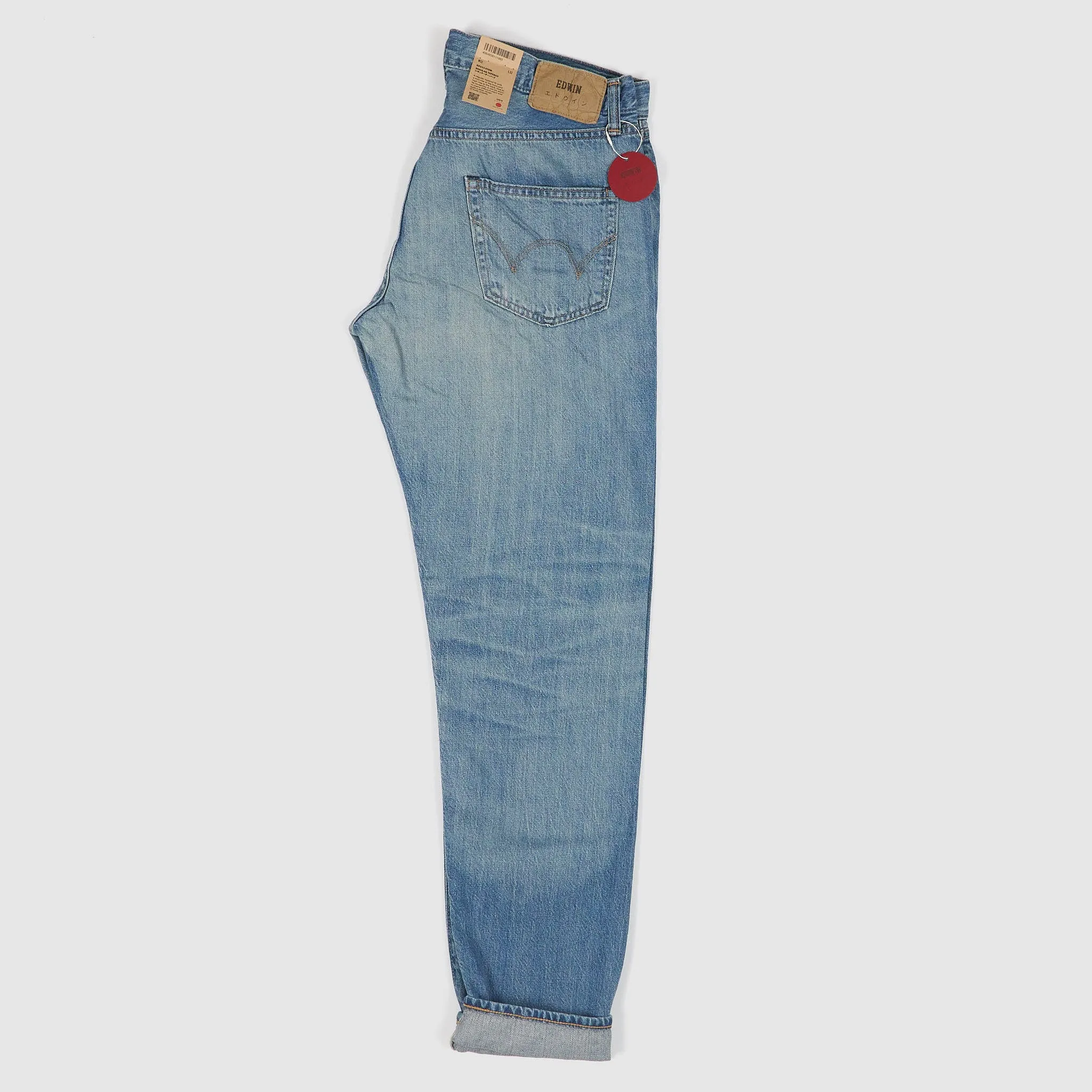 Edwin 5-Pocket Regular Tappered Red Selvedge Jeans sold by DeeCee style product image thumbnail 3