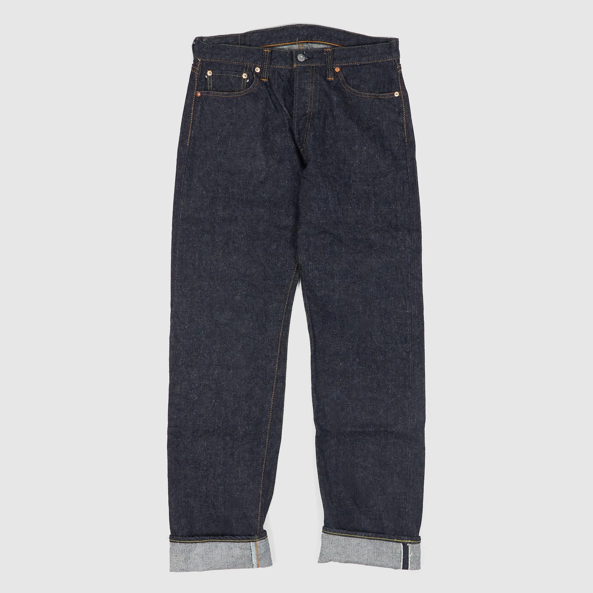 Samurai Jeans 5-Pocket 15oz Slim Straight Jeans sold by DeeCee style