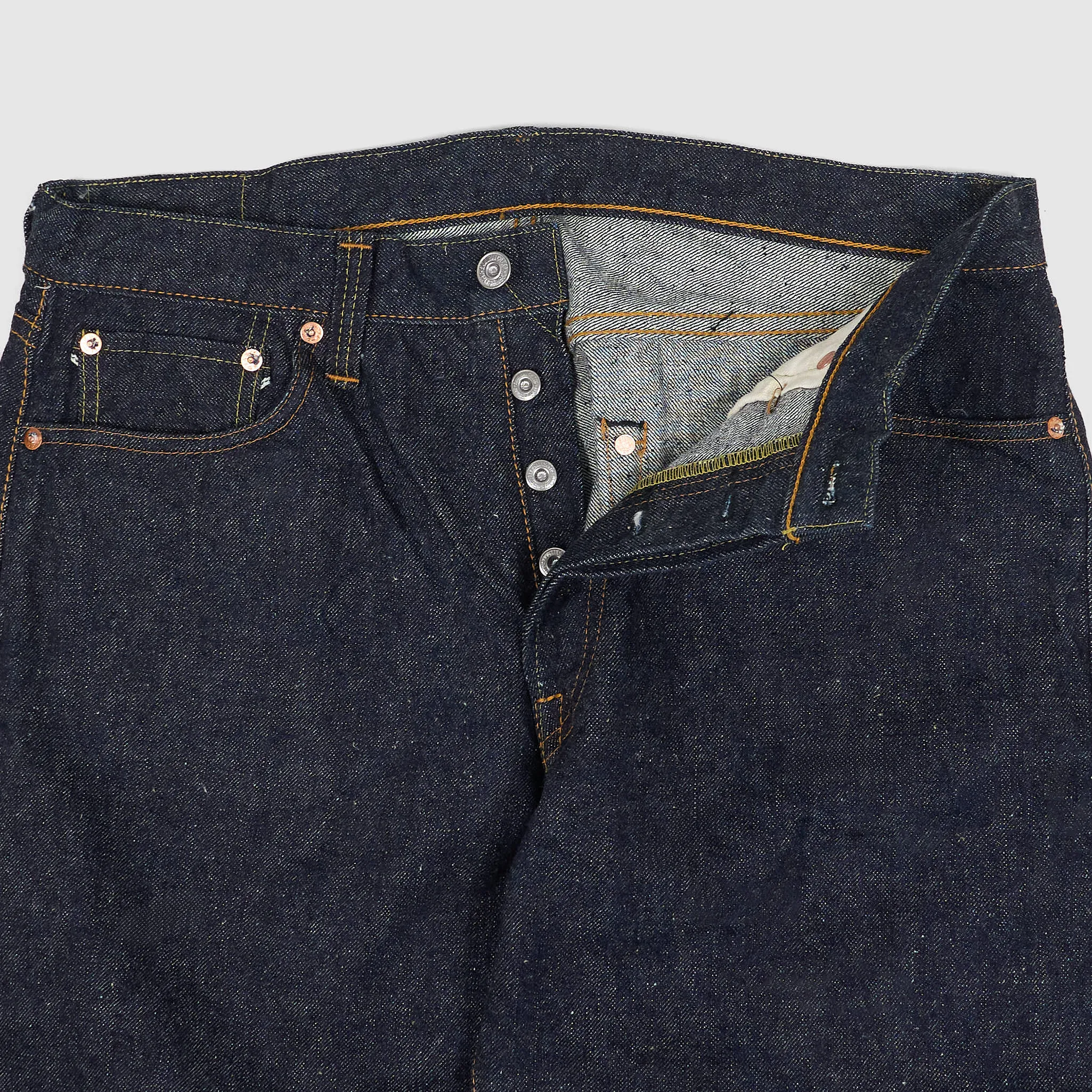 Samurai Jeans 5-Pocket 15oz Slim Straight Jeans sold by DeeCee style product image thumbnail 4