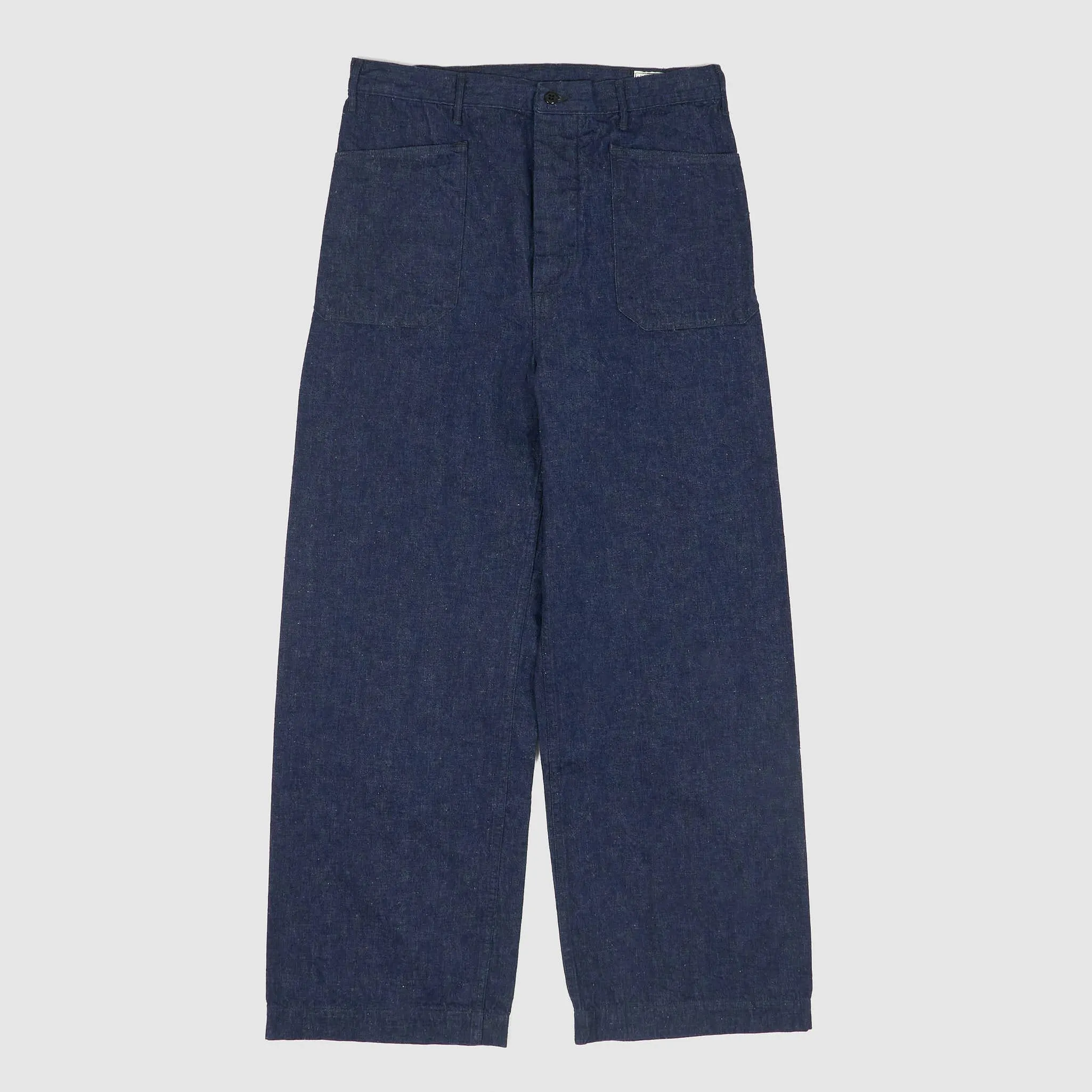 OrSlow Wide Fitted Fatigue Denim Jeans sold by DeeCee style